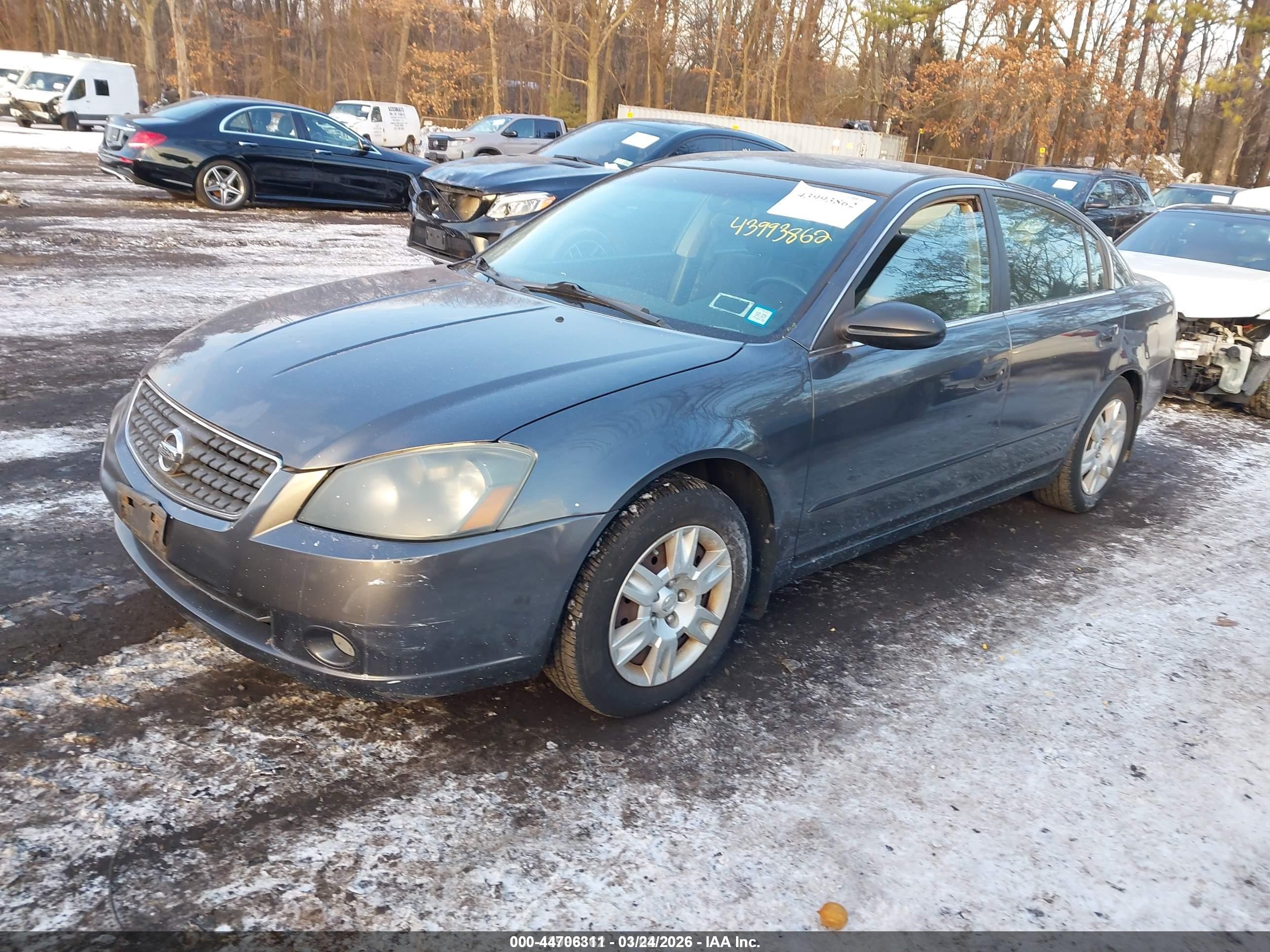 2005 Nissan Altima 2.5 S Gray vin: 1N4AL11D75C230777