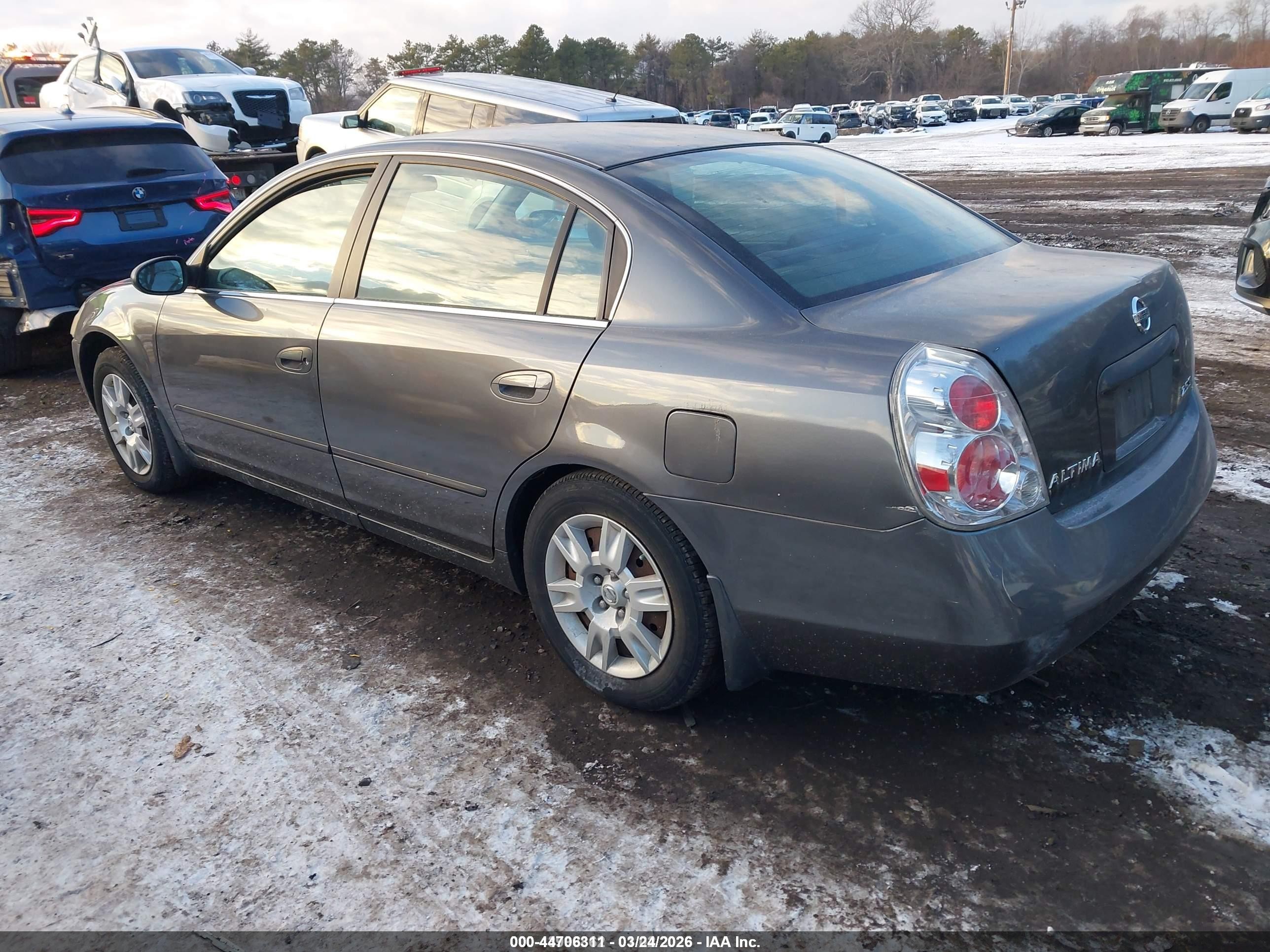 2005 Nissan Altima 2.5 S Gray vin: 1N4AL11D75C230777