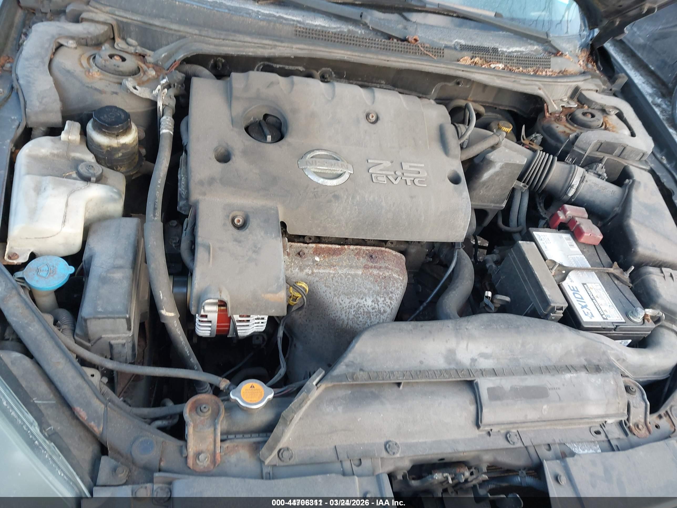 2005 Nissan Altima 2.5 S Gray vin: 1N4AL11D75C230777
