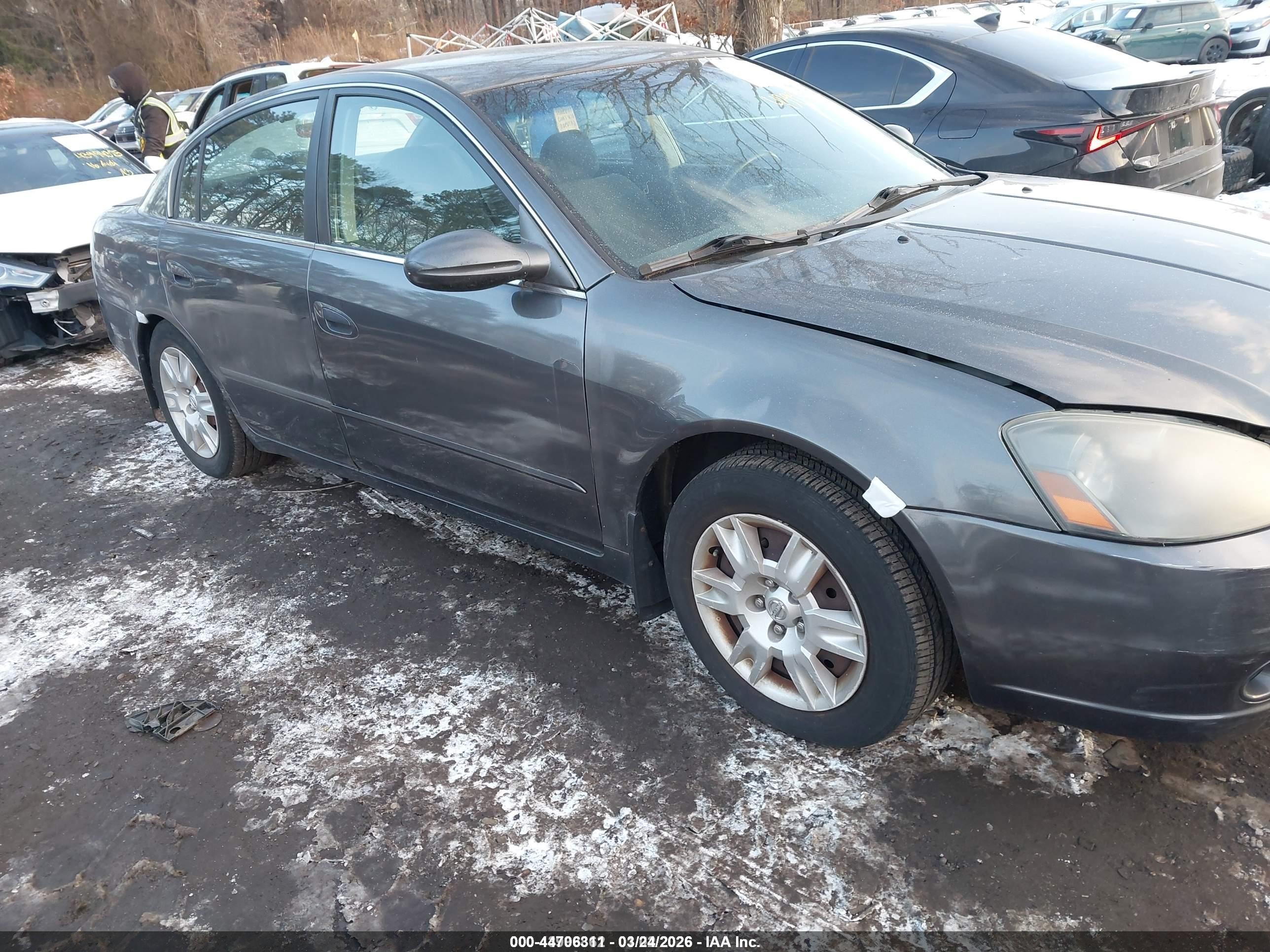 2005 Nissan Altima 2.5 S Gray vin: 1N4AL11D75C230777