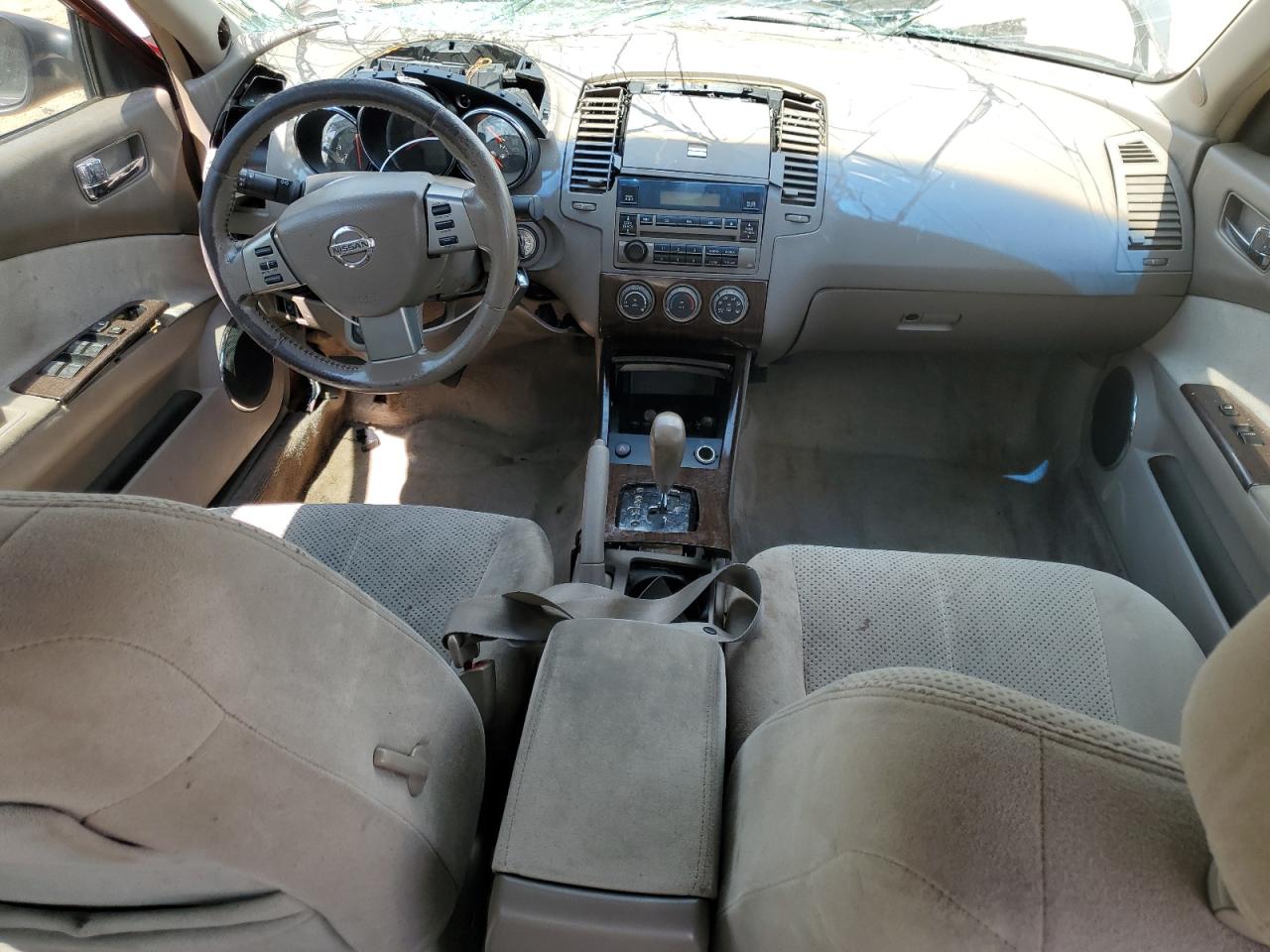 2005 Nissan Altima 2.5 Red vin: 1N4AL11D75C237177
