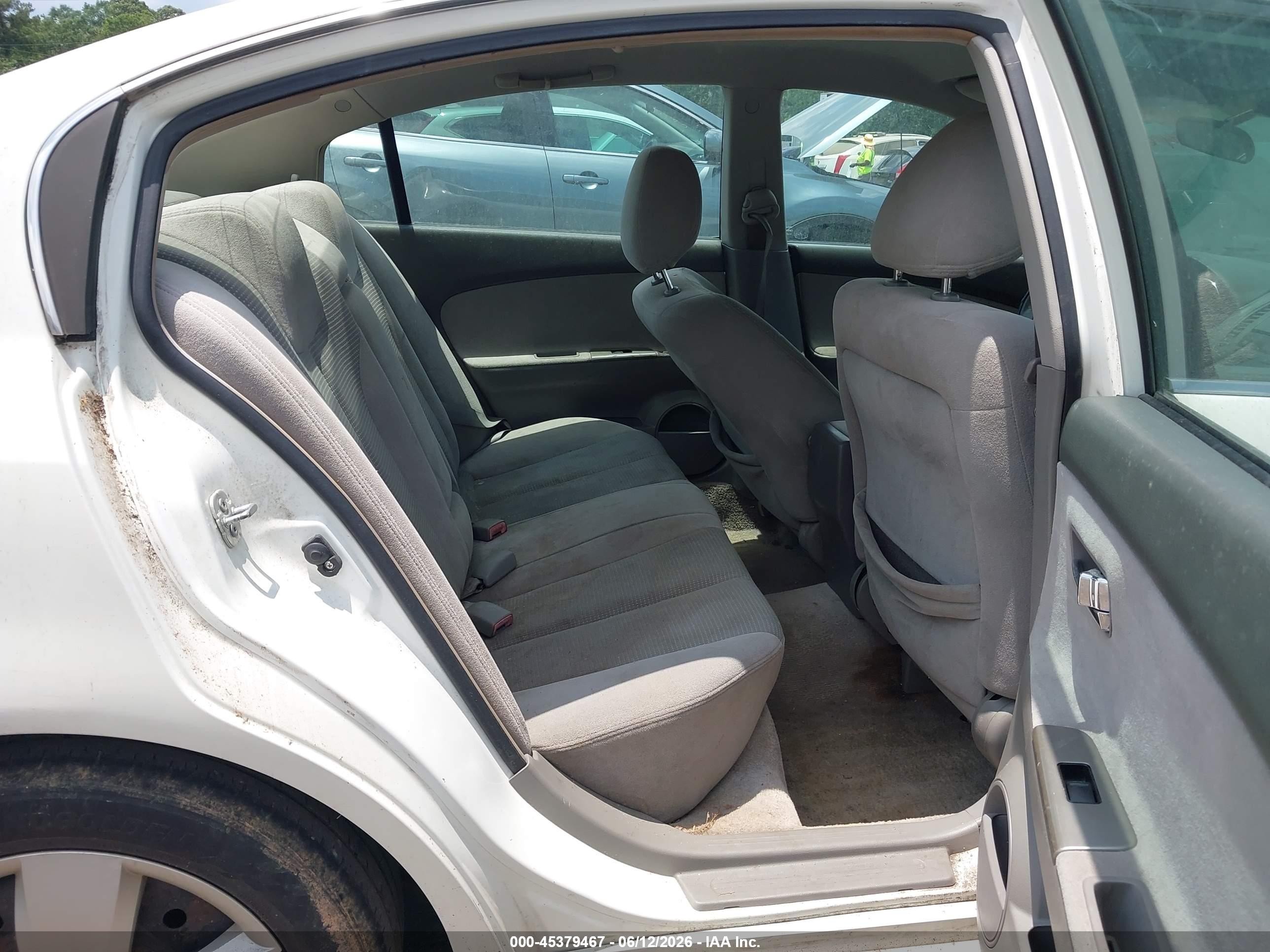 2005 Nissan Altima 2.5 S White vin: 1N4AL11D75C336761
