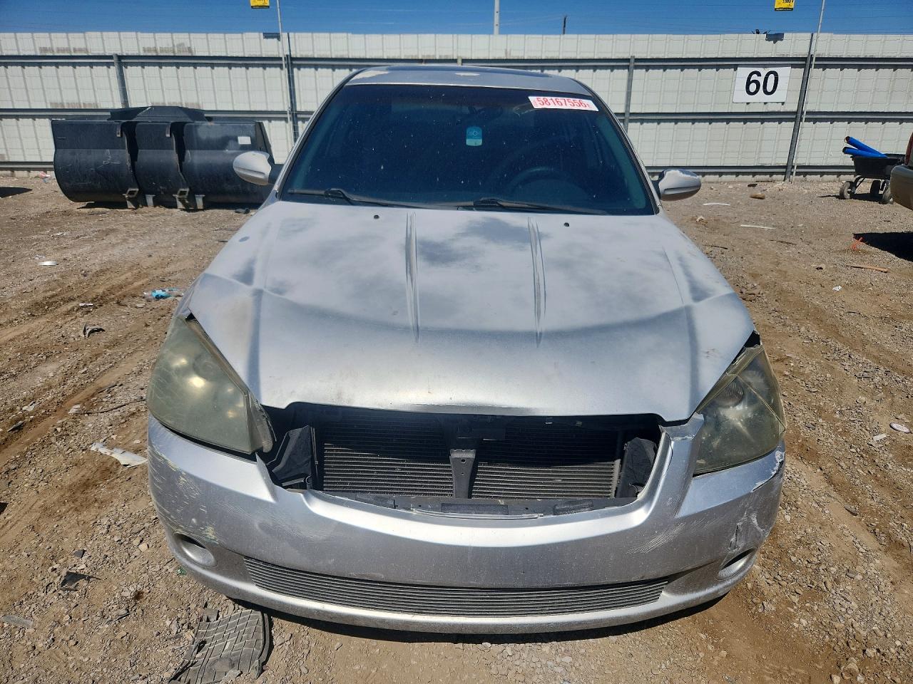 2005 Nissan Altima 2.5 Серебряный vin: 1N4AL11D75N448187