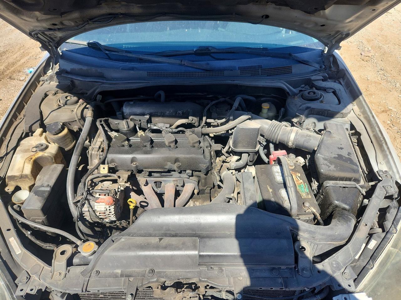 2005 Nissan Altima 2.5 Серебряный vin: 1N4AL11D75N448187