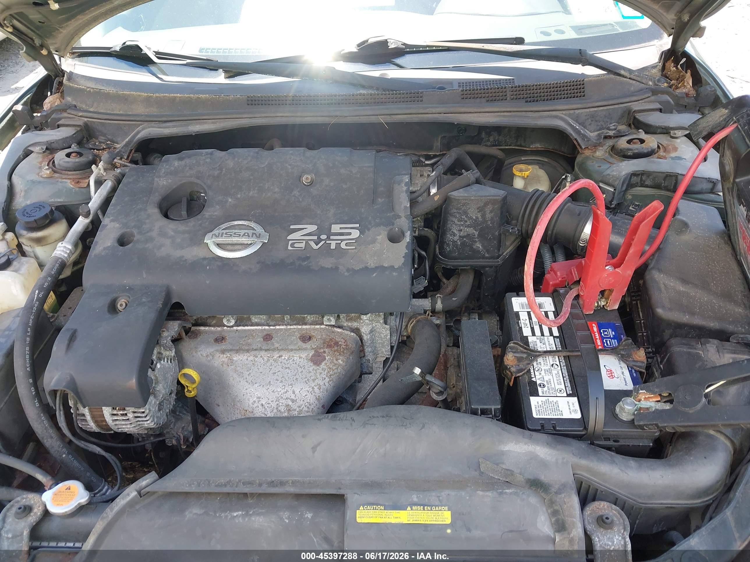 2005 Nissan Altima 2.5 S Green vin: 1N4AL11D75N472313