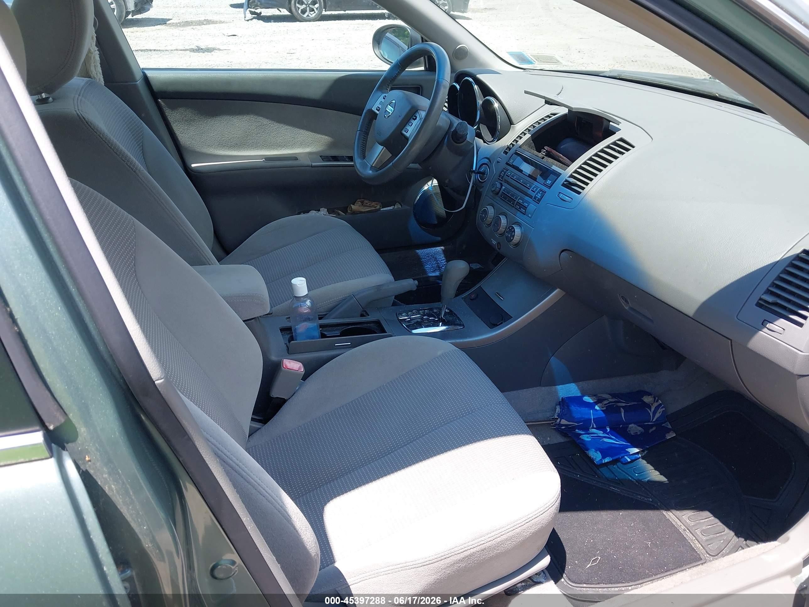 2005 Nissan Altima 2.5 S Green vin: 1N4AL11D75N472313
