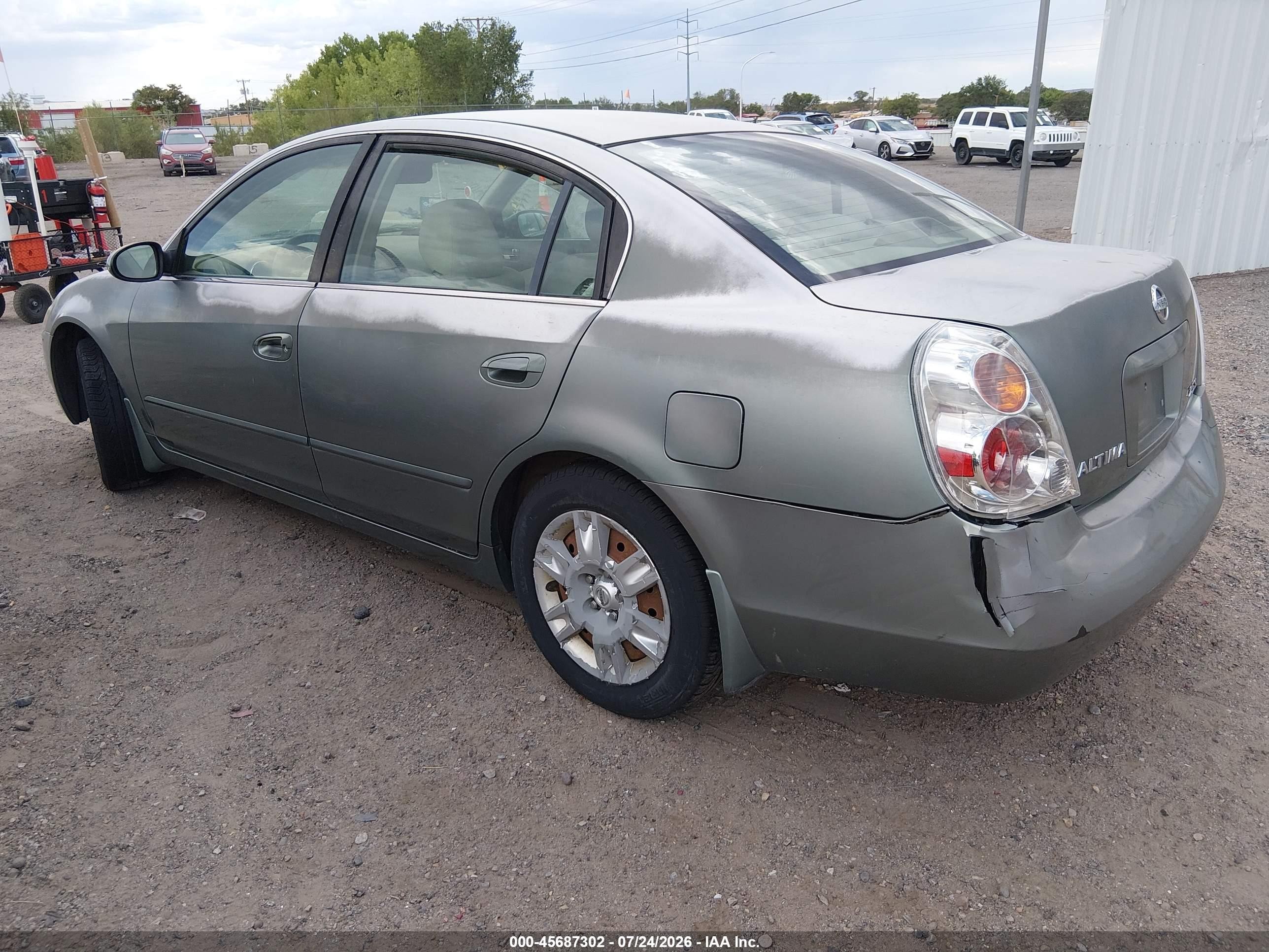 2005 Nissan Altima 2.5 S Gray vin: 1N4AL11D75N923966