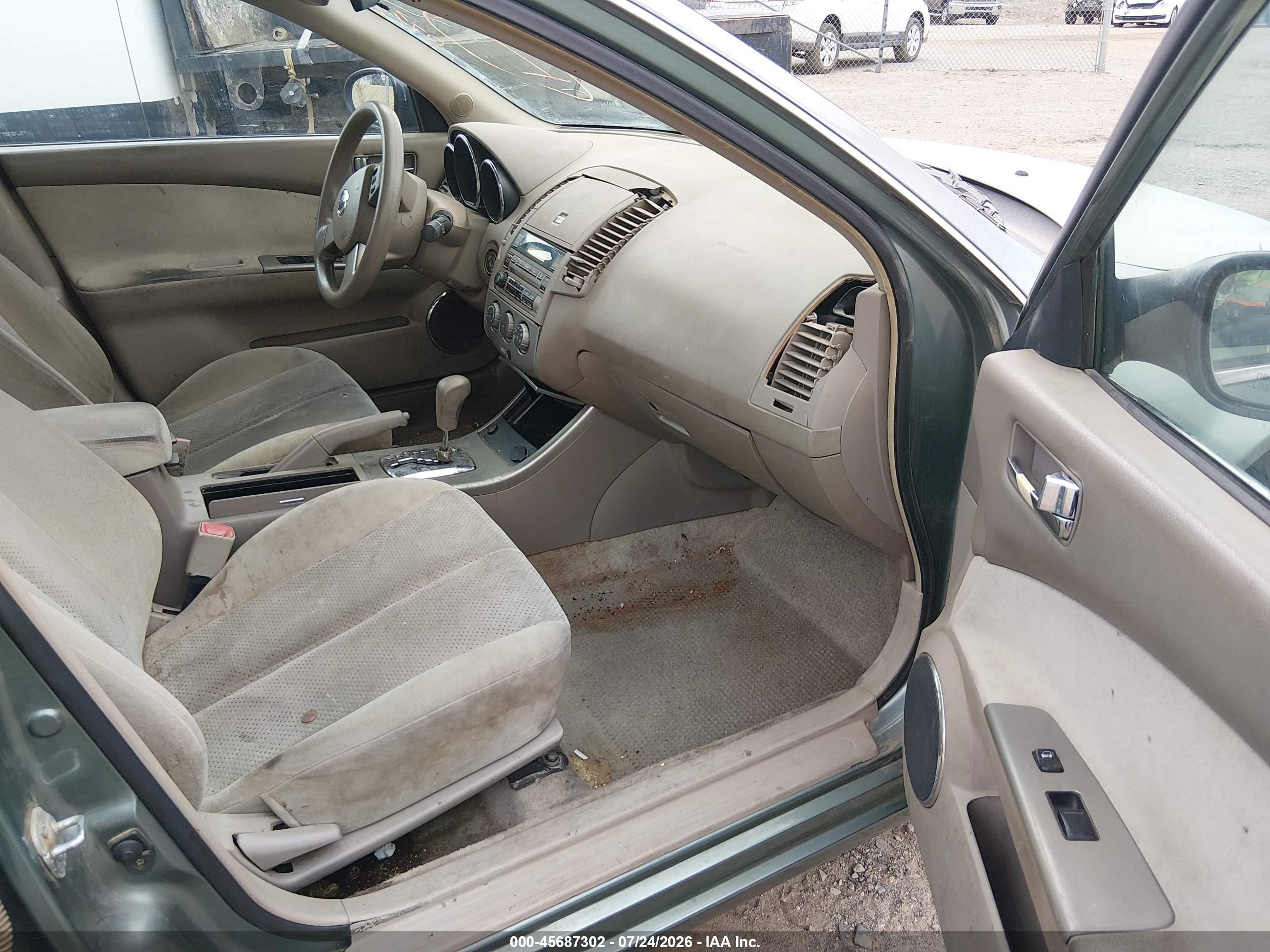 2005 Nissan Altima 2.5 S Gray vin: 1N4AL11D75N923966