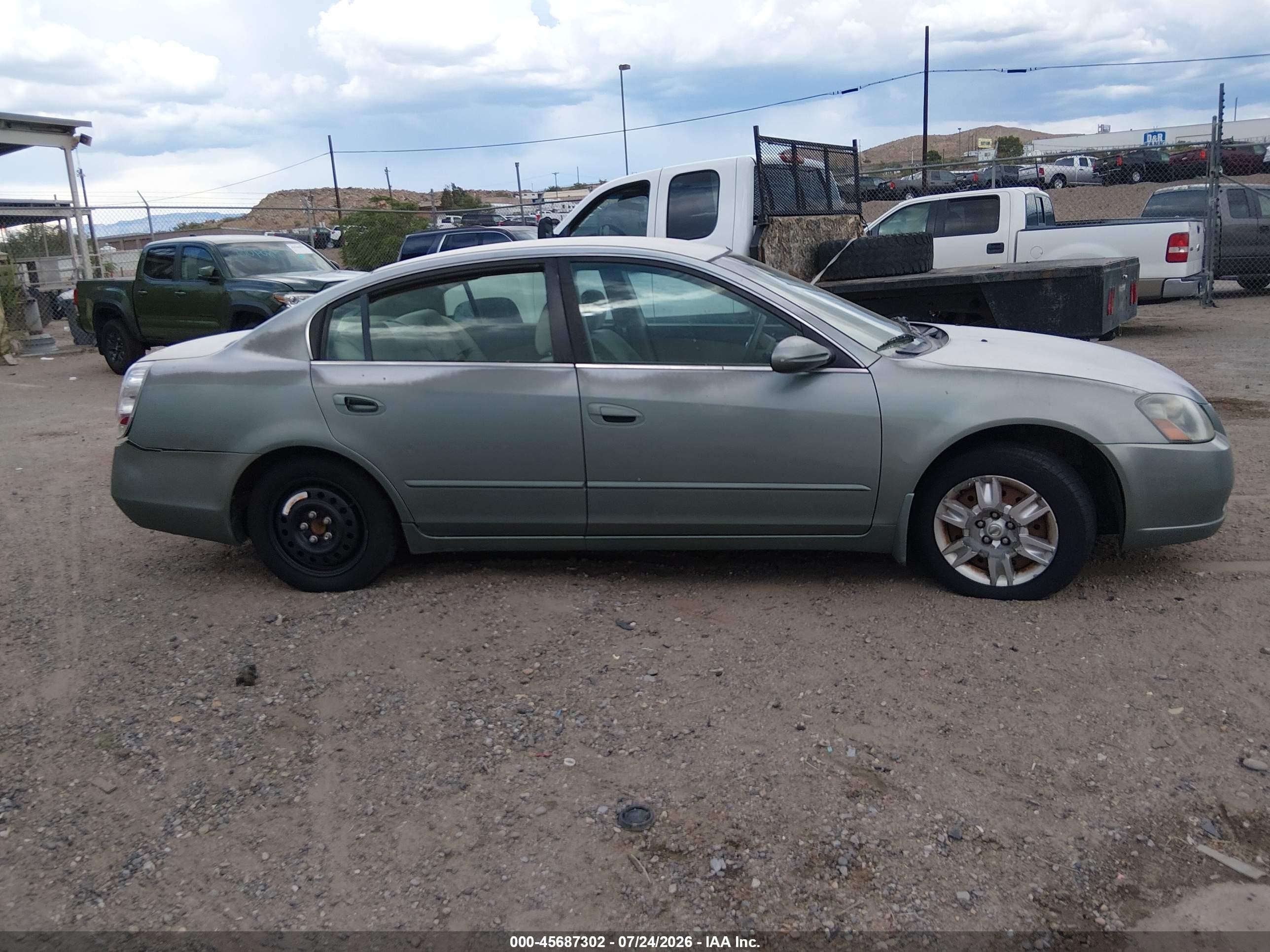 2005 Nissan Altima 2.5 S Gray vin: 1N4AL11D75N923966