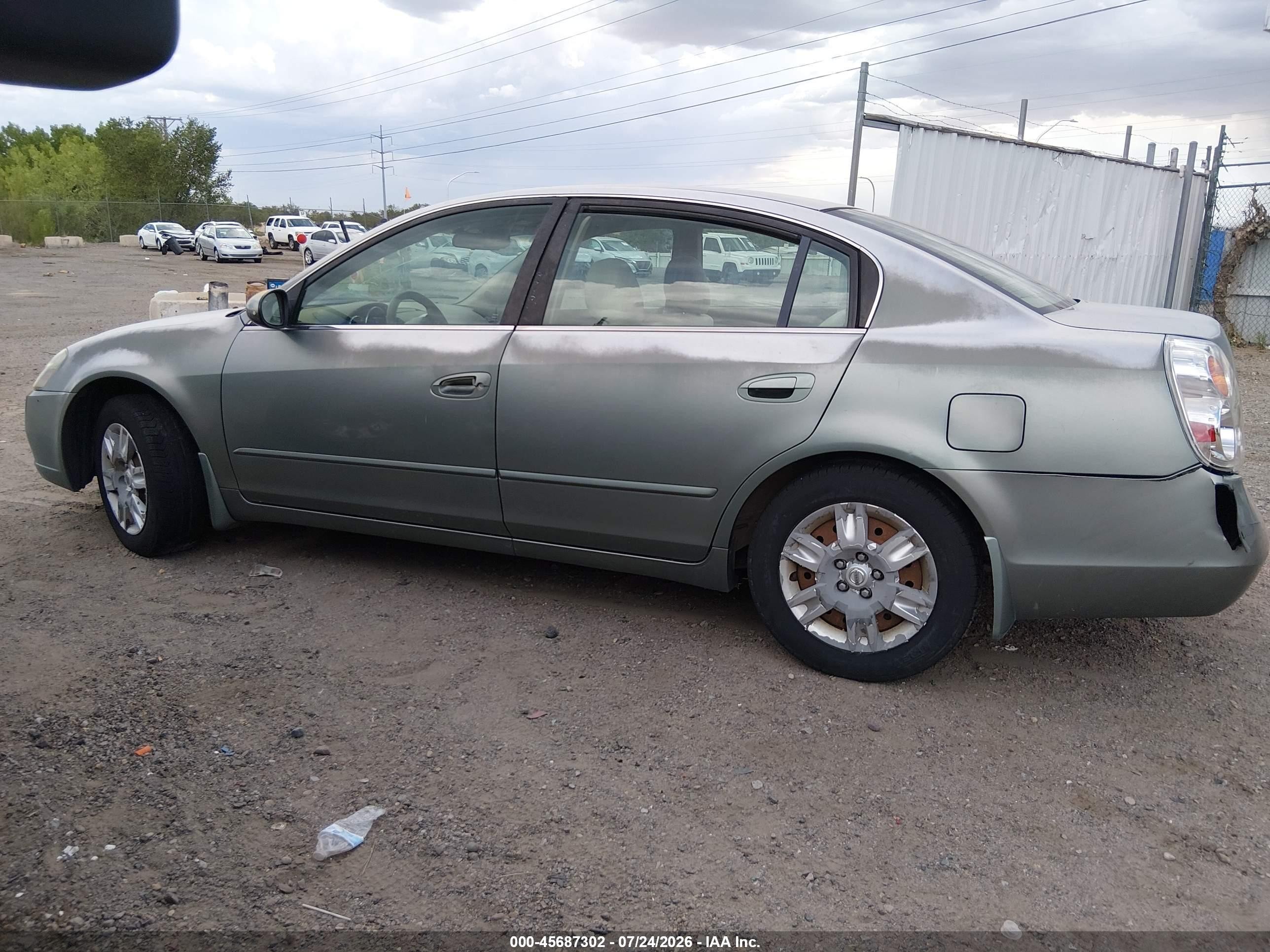 2005 Nissan Altima 2.5 S Gray vin: 1N4AL11D75N923966