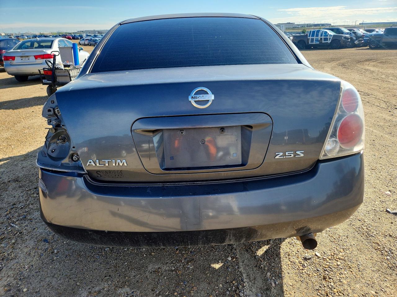 2006 Nissan Altima 2.5 Gray vin: 1N4AL11D76C125626
