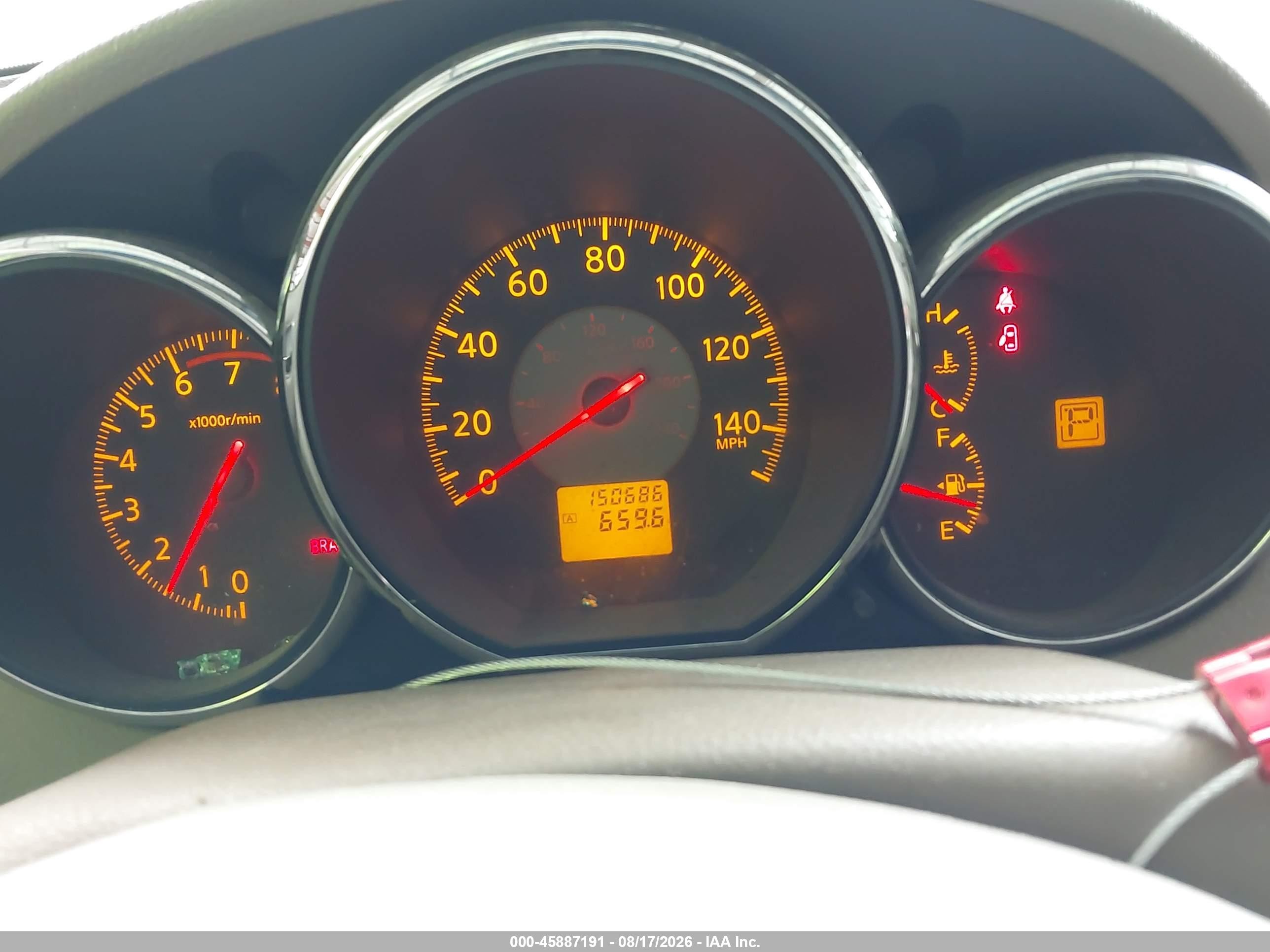 2006 Nissan Altima 2.5 S White vin: 1N4AL11D76C161283