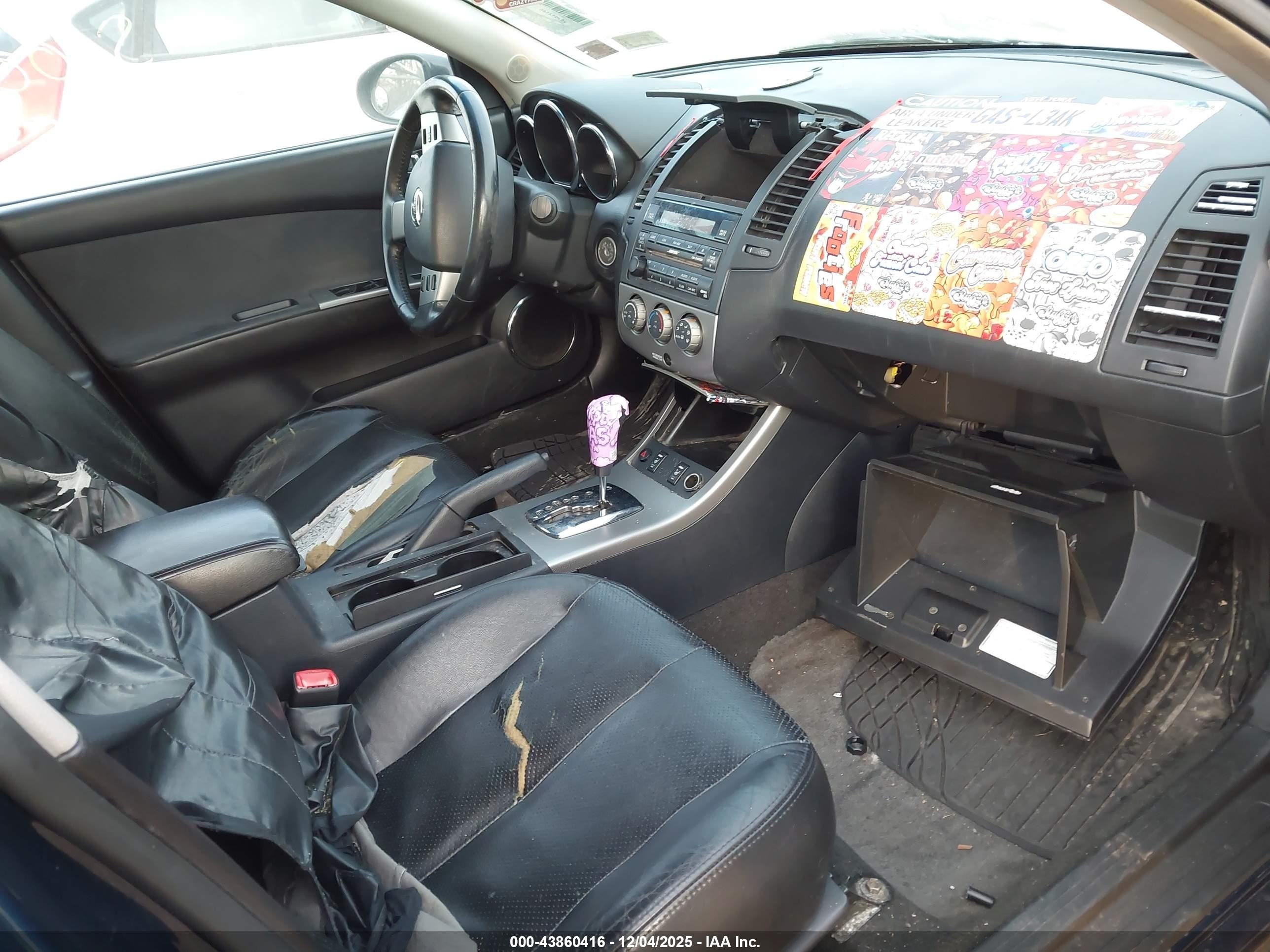 2006 Nissan Altima 2.5 S Blue vin: 1N4AL11D76C179962