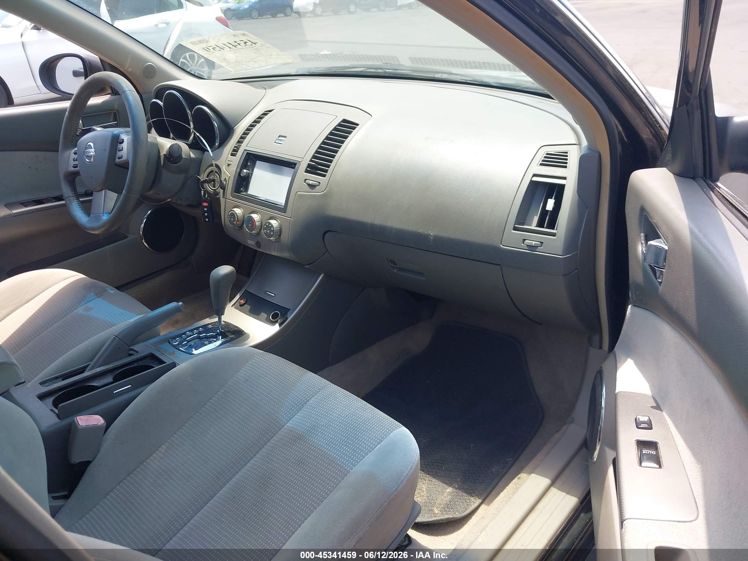 2006 Nissan Altima 2.5 S Черный vin: 1N4AL11D76C184854