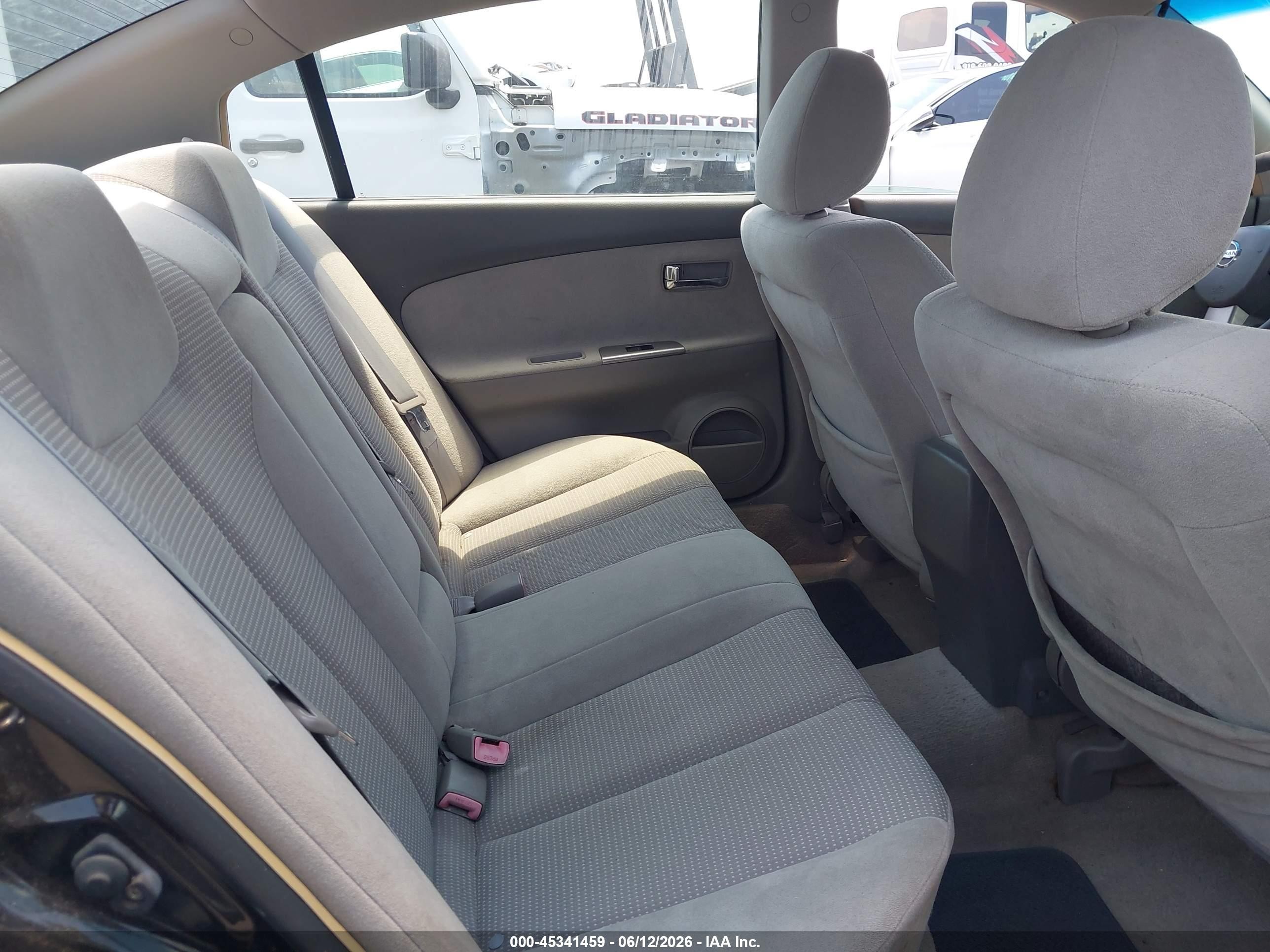 2006 Nissan Altima 2.5 S Черный vin: 1N4AL11D76C184854