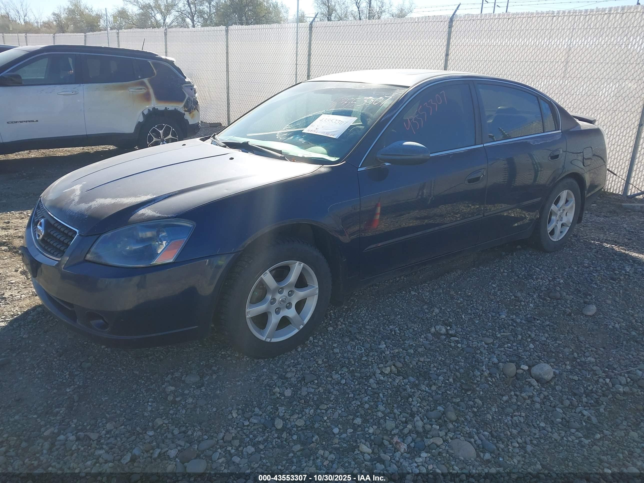 2006 Nissan Altima 2.5 S Dark Blue vin: 1N4AL11D76C186250
