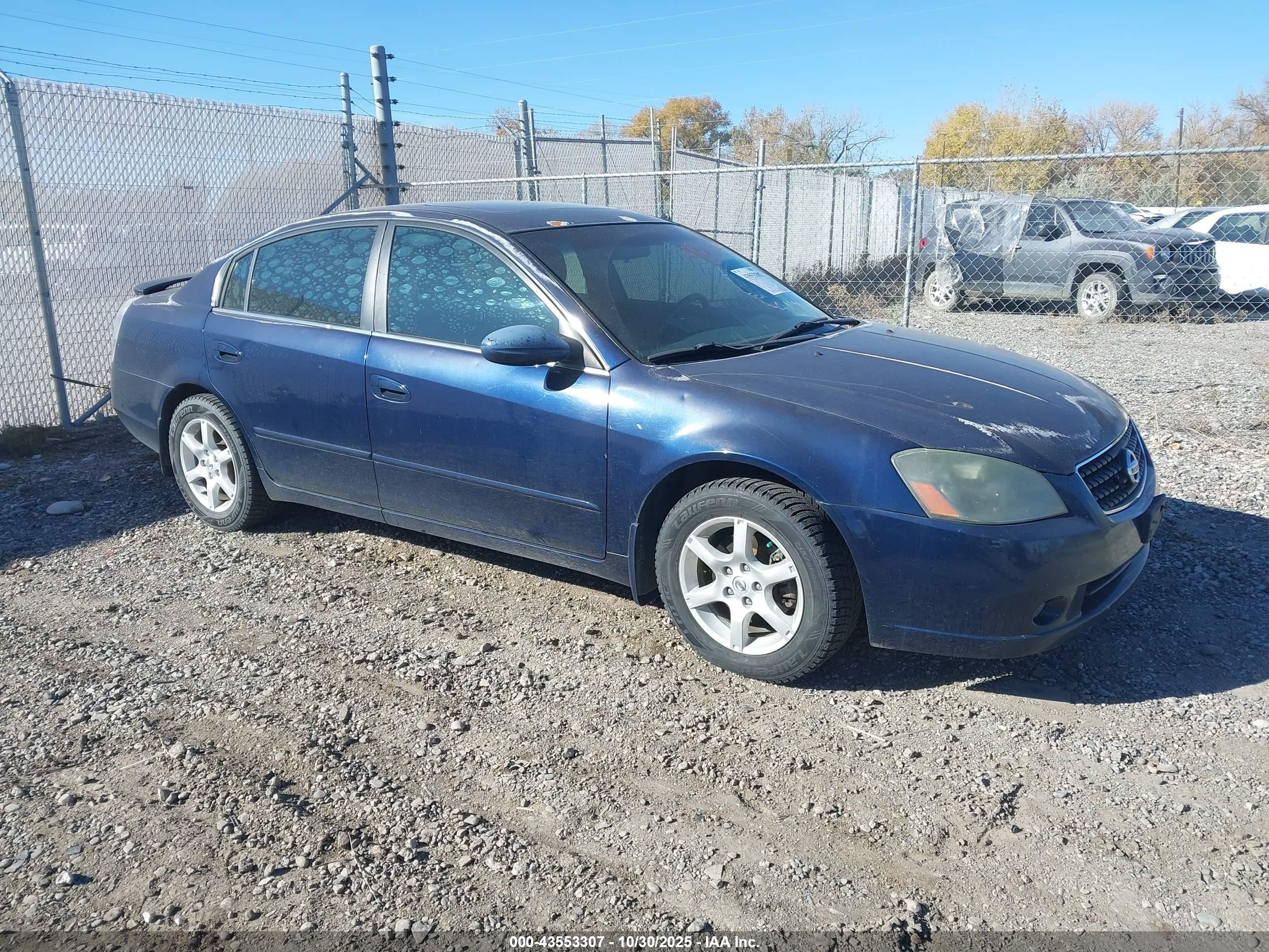 2006 Nissan Altima 2.5 S Dark Blue vin: 1N4AL11D76C186250