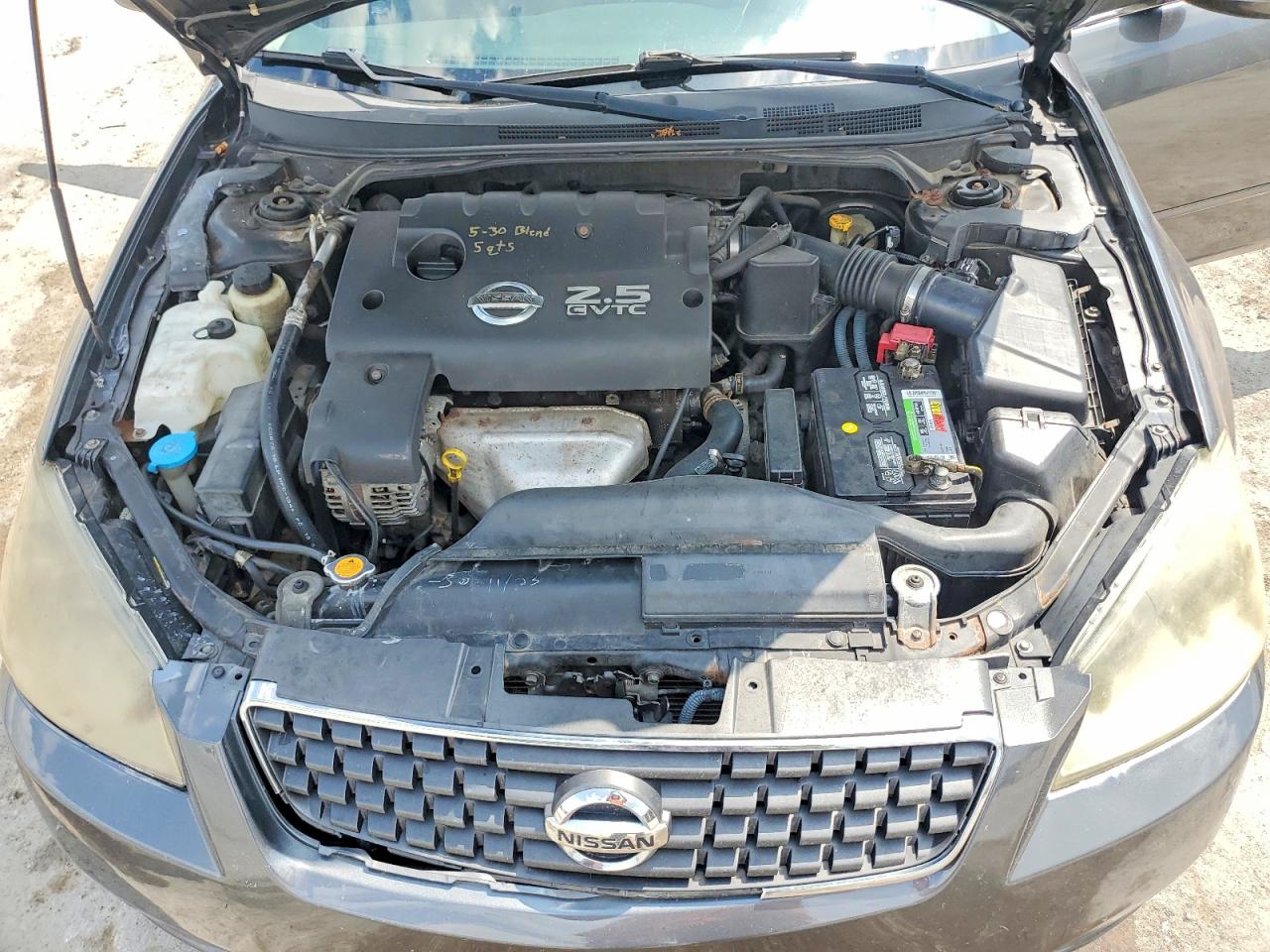 2006 Nissan Altima 2.5 Charcoal vin: 1N4AL11D76C211096