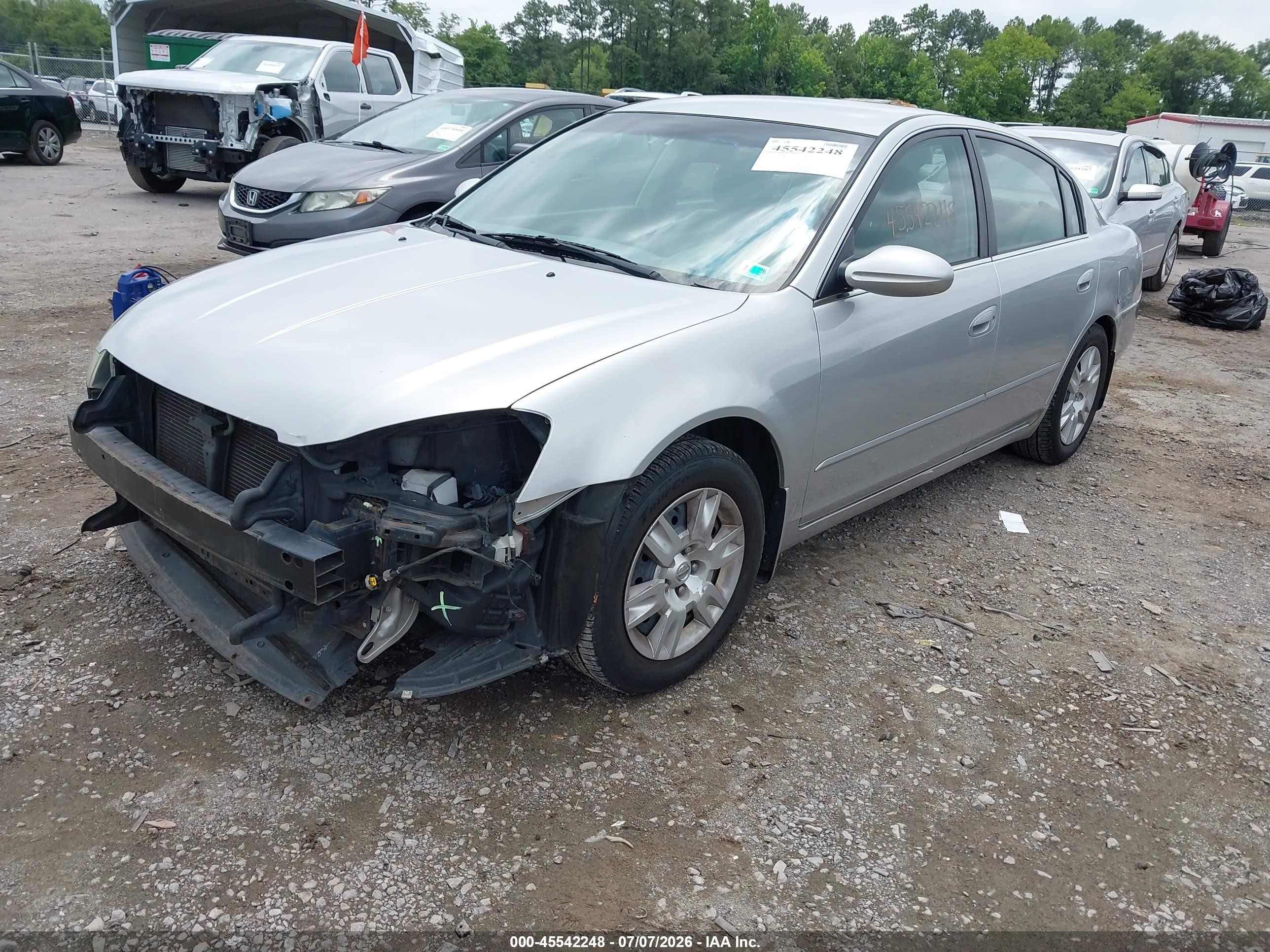2006 Nissan Altima 2.5 S Silver vin: 1N4AL11D76C214807