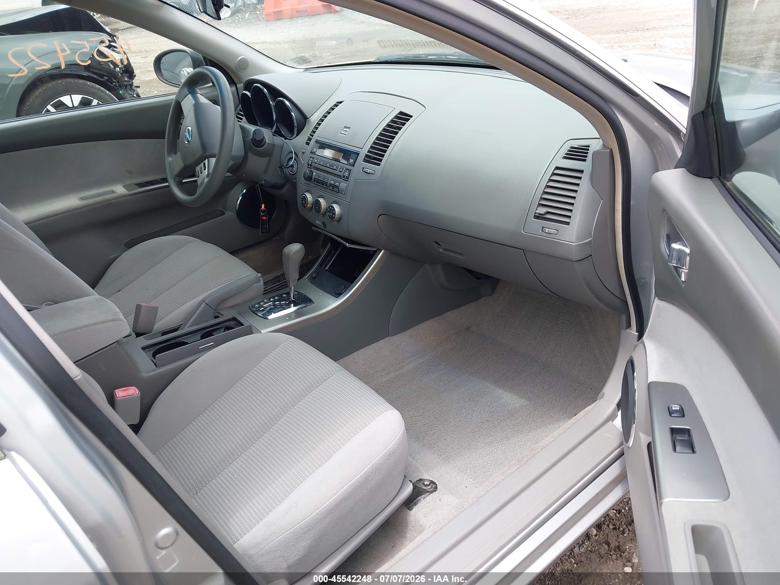 2006 Nissan Altima 2.5 S Silver vin: 1N4AL11D76C214807