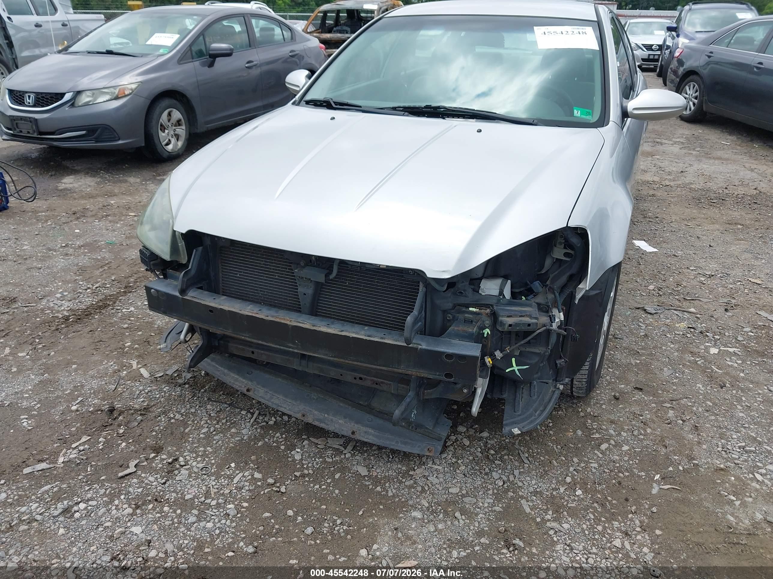 2006 Nissan Altima 2.5 S Silver vin: 1N4AL11D76C214807