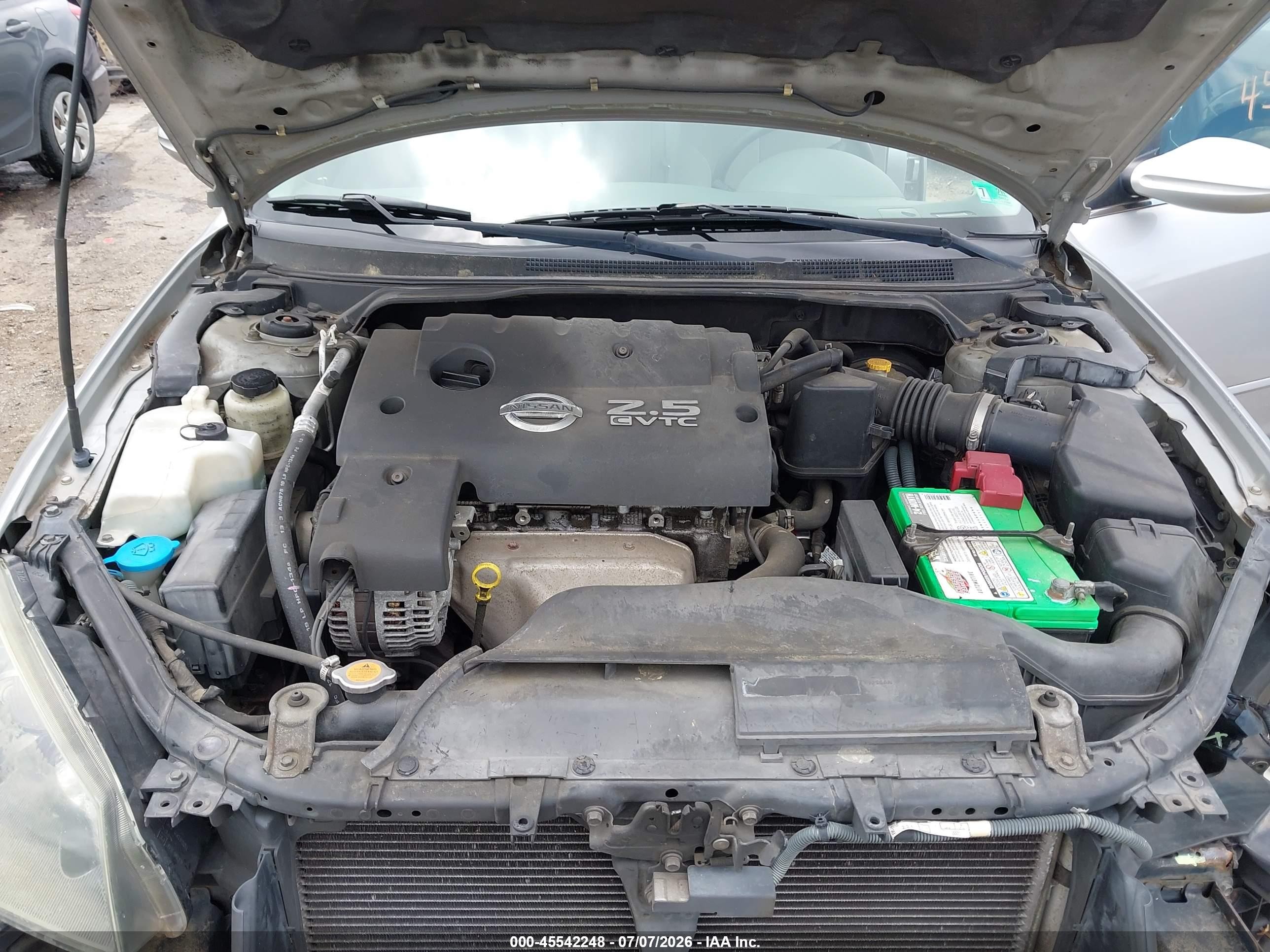 2006 Nissan Altima 2.5 S Silver vin: 1N4AL11D76C214807