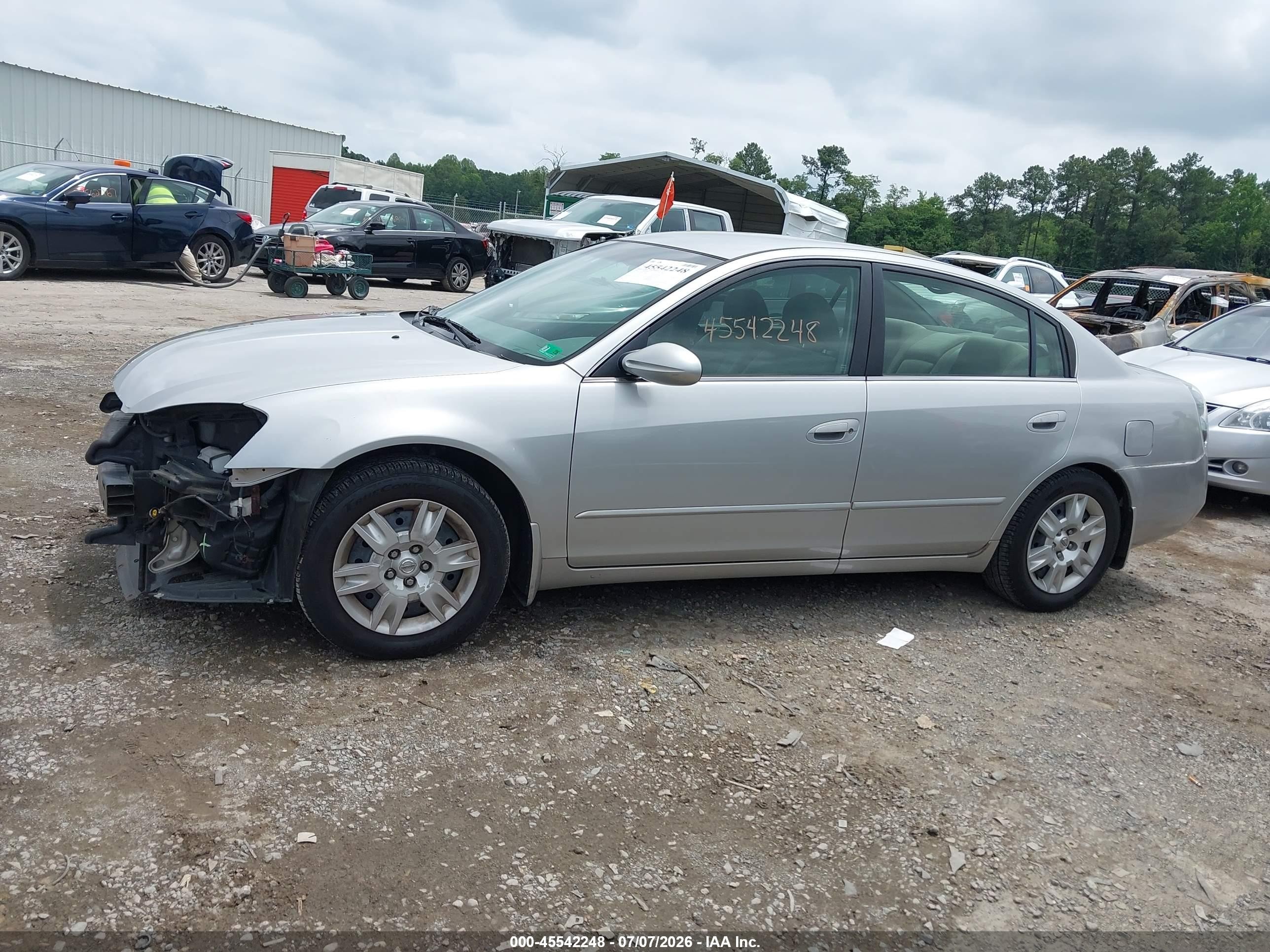 2006 Nissan Altima 2.5 S Silver vin: 1N4AL11D76C214807