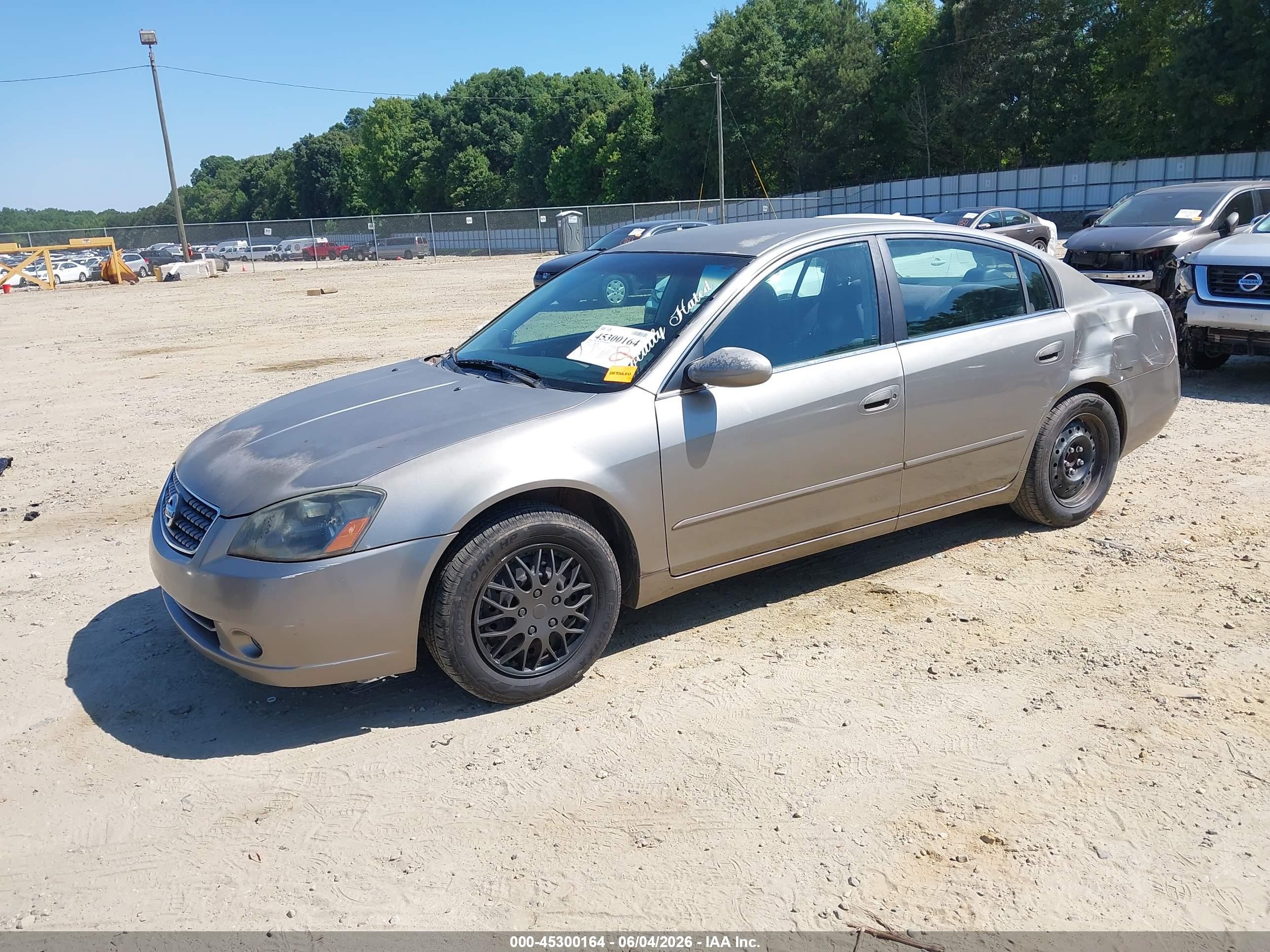 2006 Nissan Altima 2.5 S Gray vin: 1N4AL11D76C225984