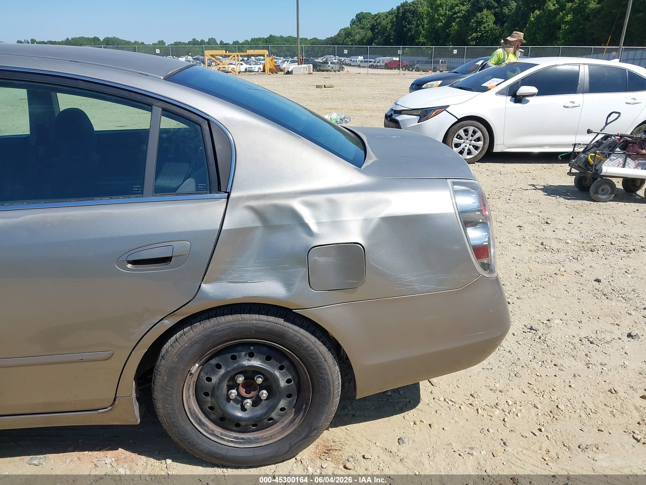 2006 Nissan Altima 2.5 S Gray vin: 1N4AL11D76C225984