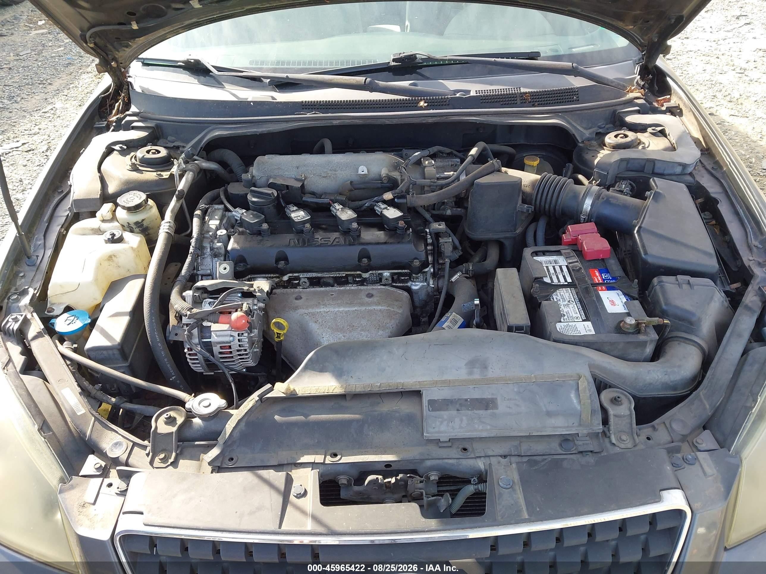 2006 Nissan Altima 2.5 S Серый vin: 1N4AL11D76C232224