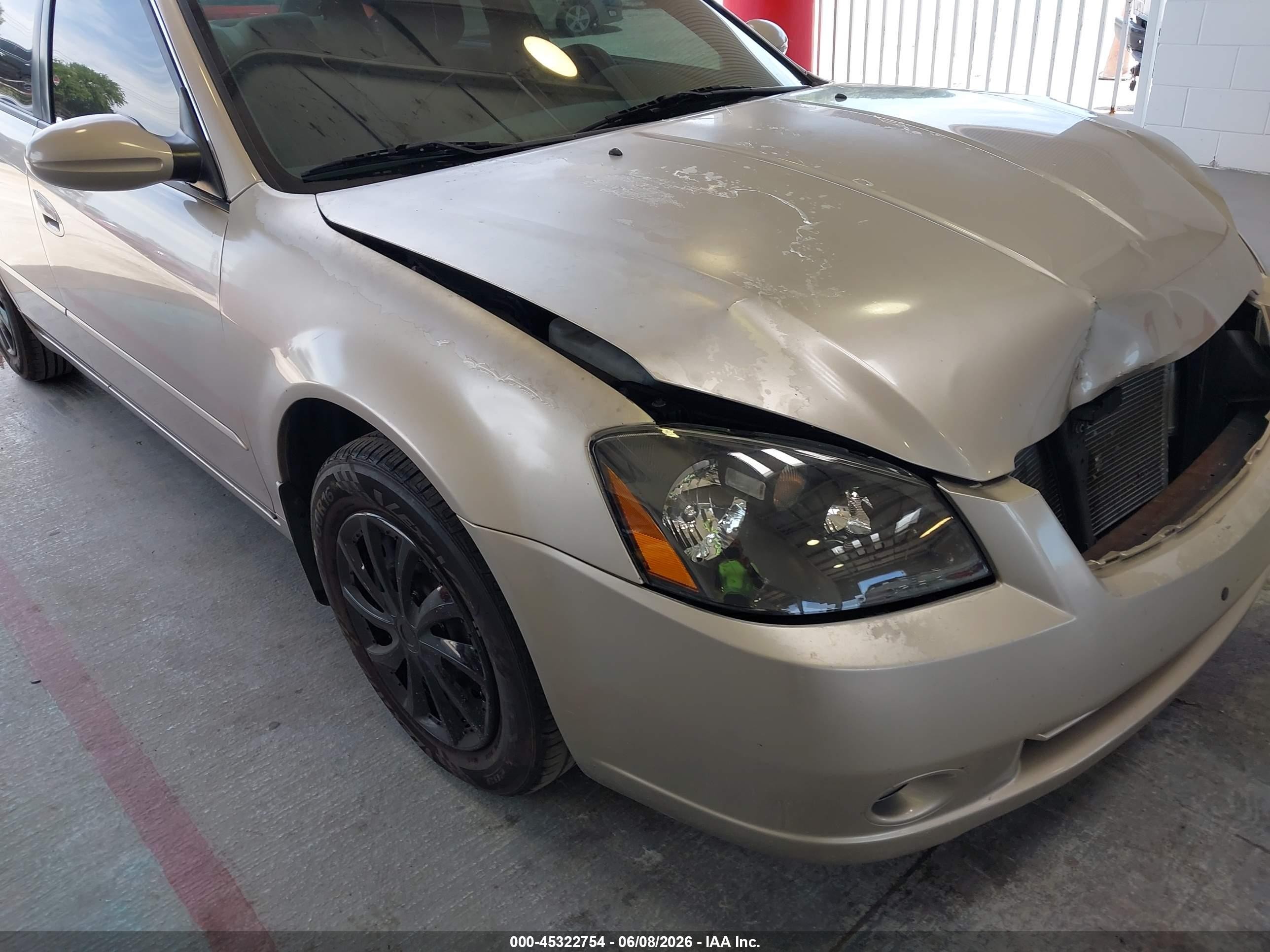 2006 Nissan Altima 2.5 S Золотой vin: 1N4AL11D76C258970