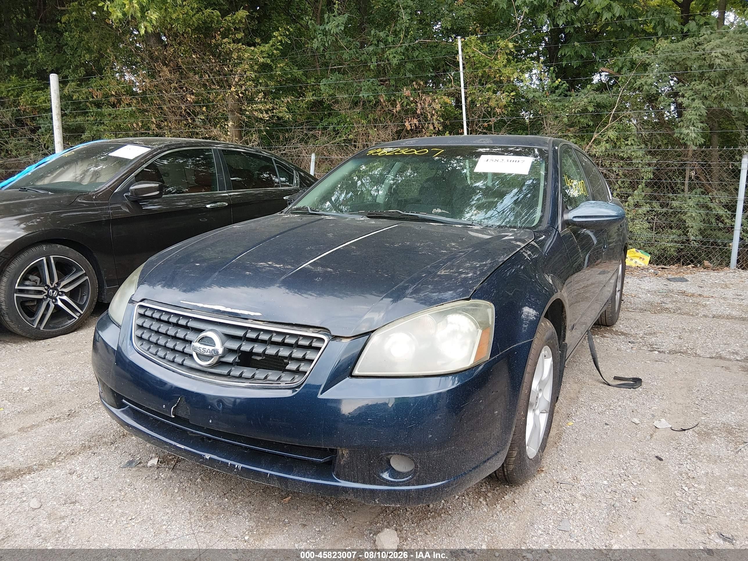 2006 Nissan Altima 2.5 S Navy vin: 1N4AL11D76C259150