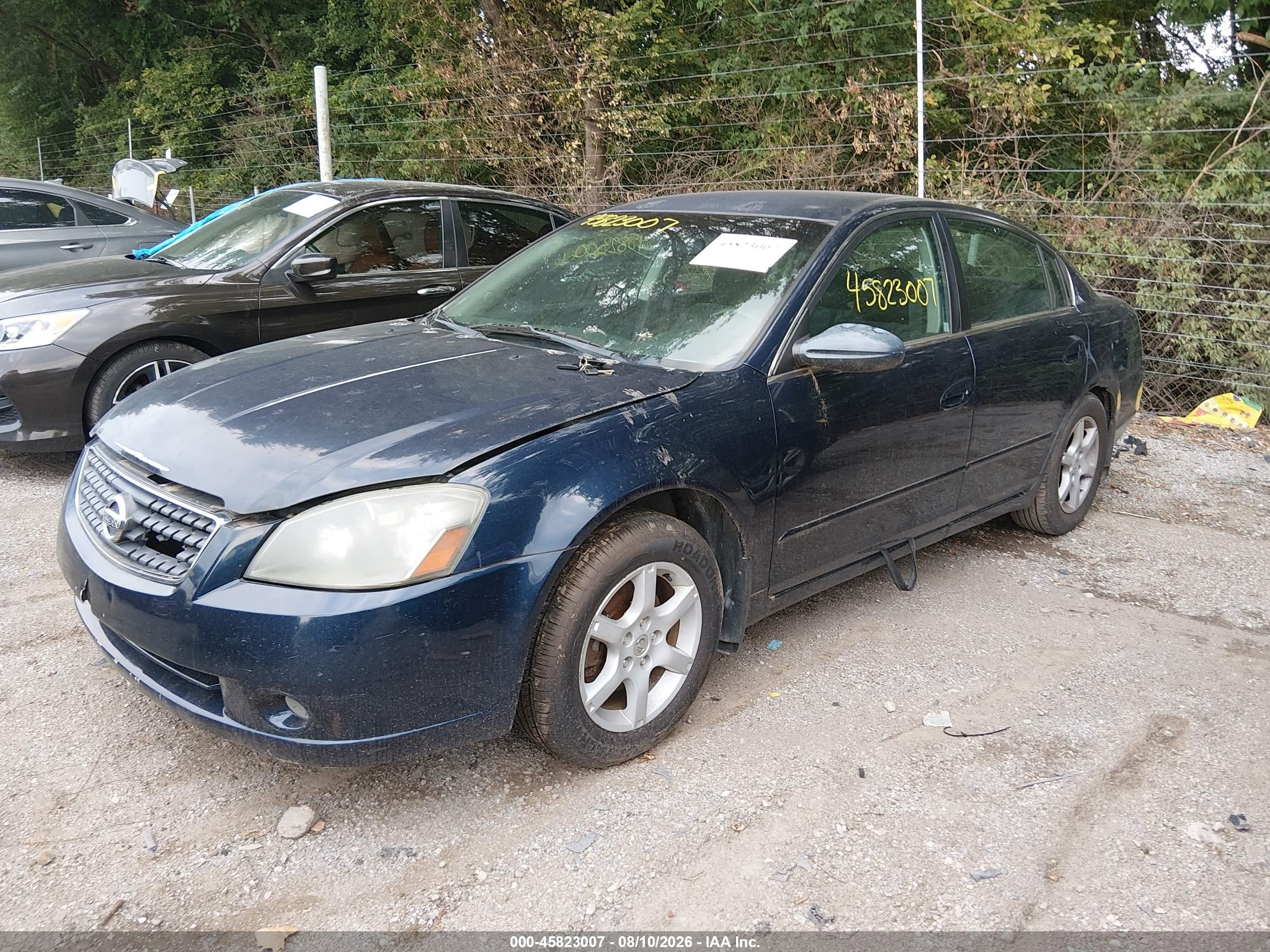 2006 Nissan Altima 2.5 S Navy vin: 1N4AL11D76C259150
