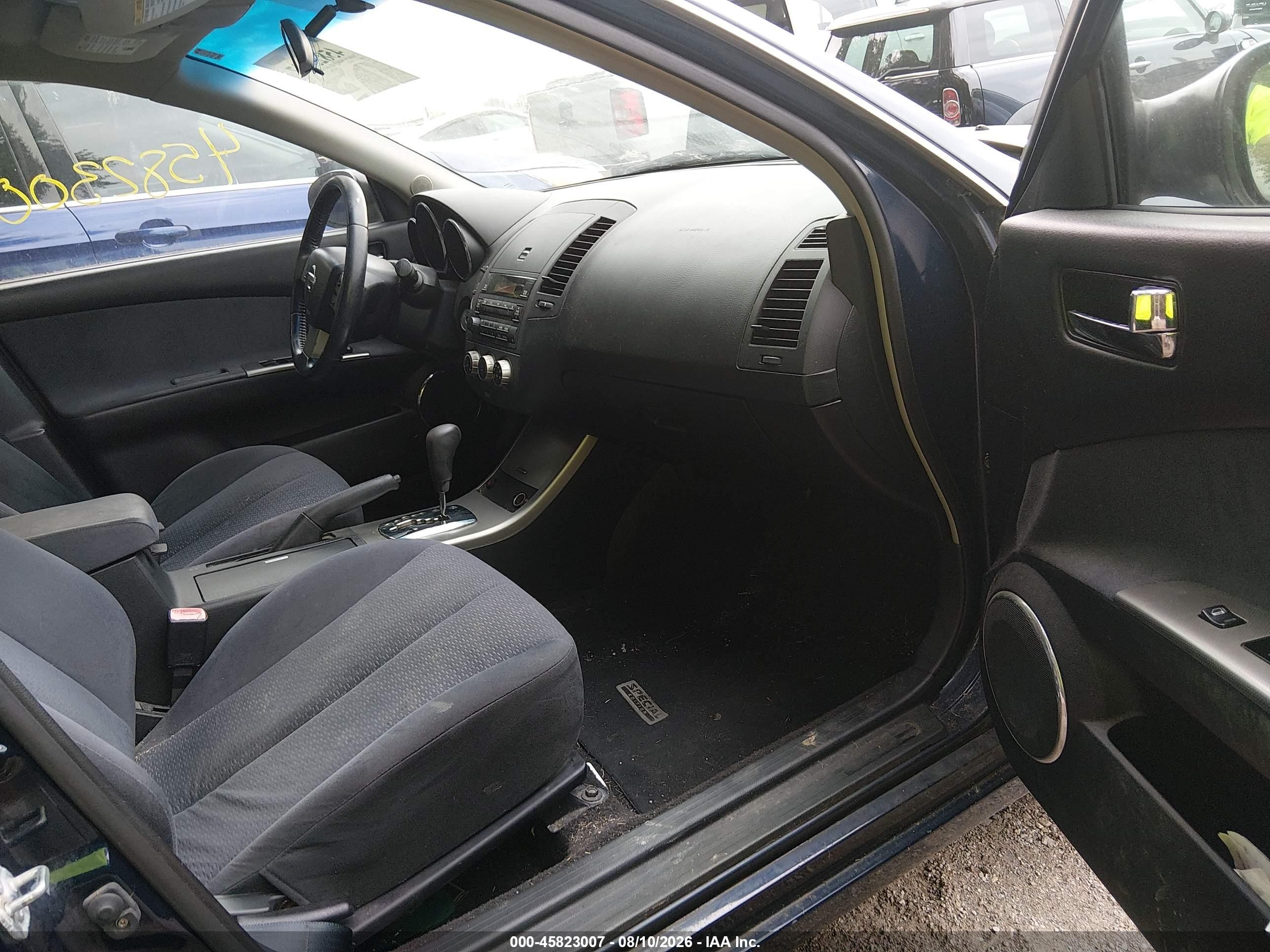 2006 Nissan Altima 2.5 S Navy vin: 1N4AL11D76C259150
