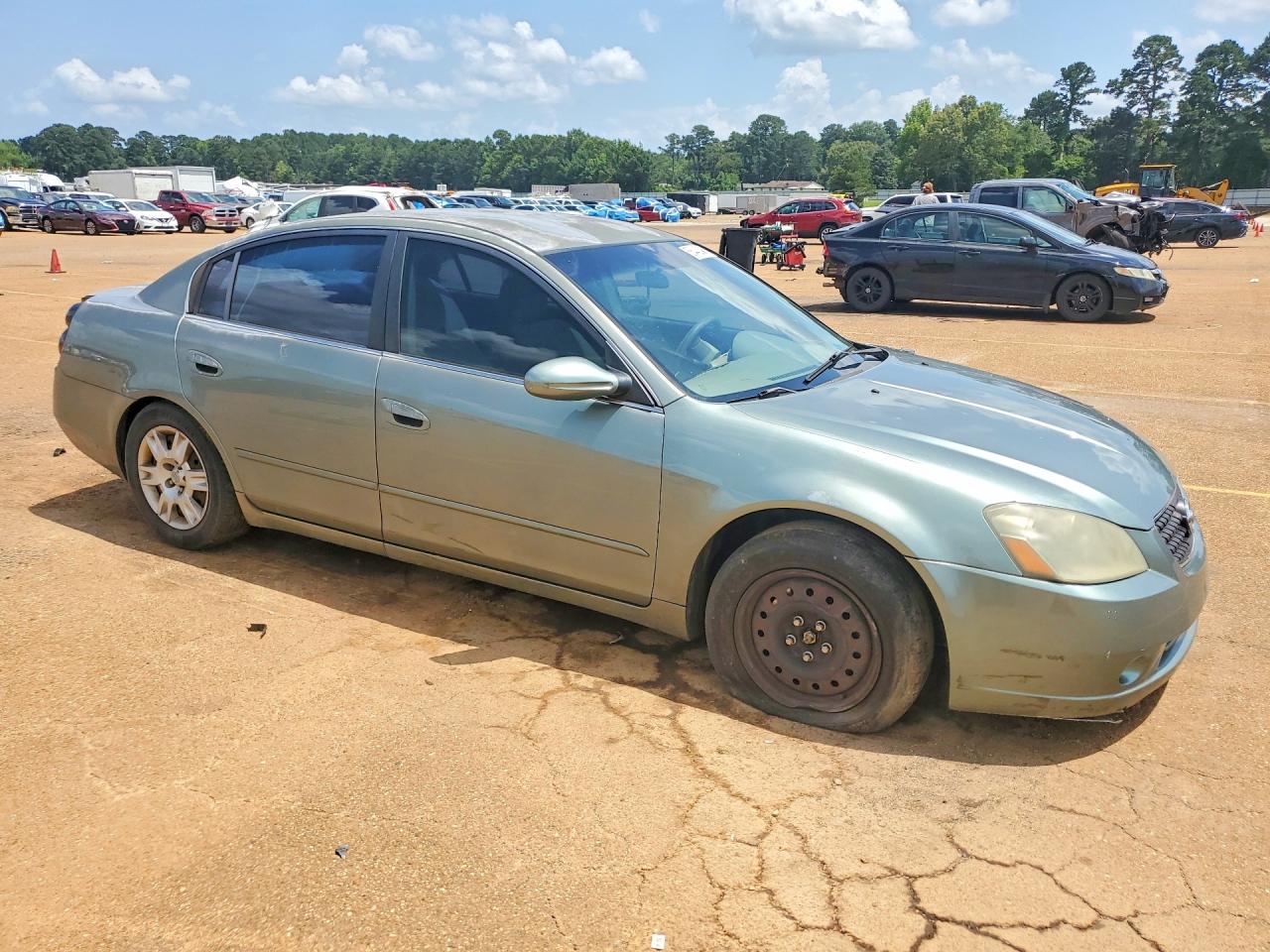2006 Nissan Altima 2.5 Green vin: 1N4AL11D76N315379