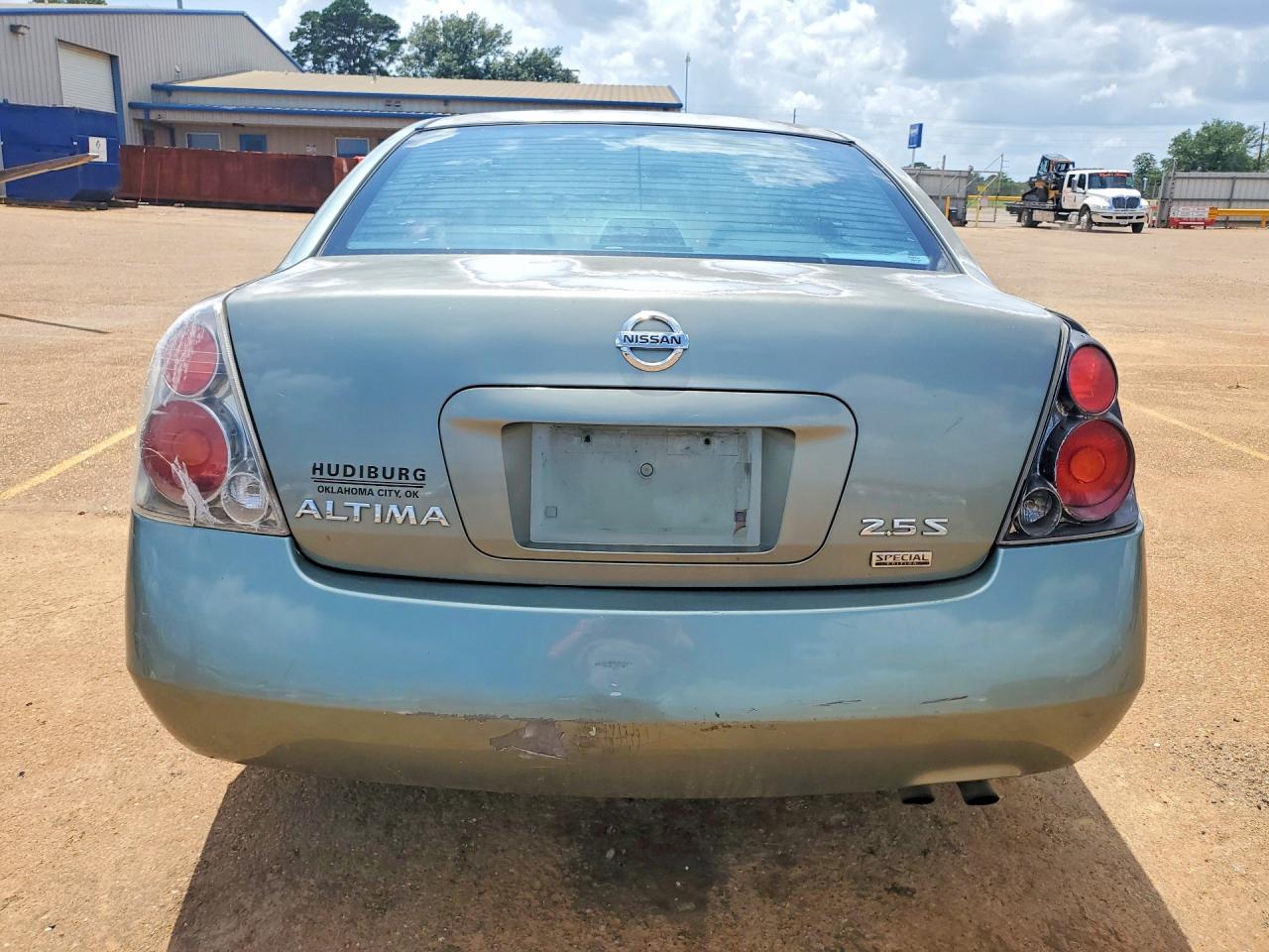 2006 Nissan Altima 2.5 Green vin: 1N4AL11D76N315379