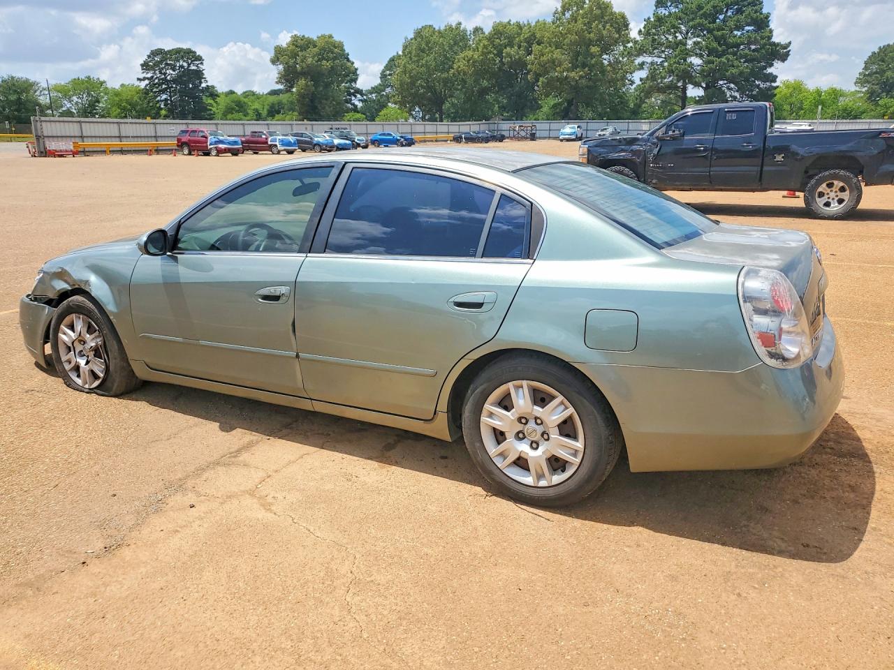 2006 Nissan Altima 2.5 Green vin: 1N4AL11D76N315379