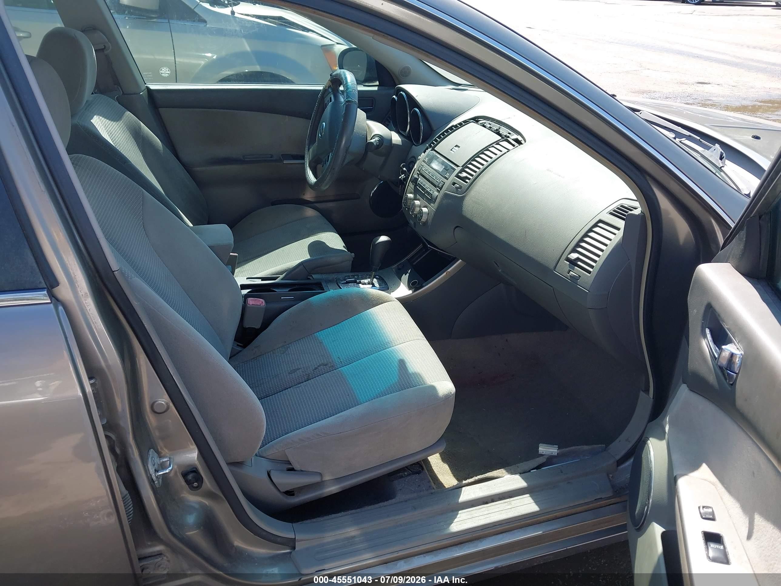 2006 Nissan Altima 2.5 S Gray vin: 1N4AL11D76N322185