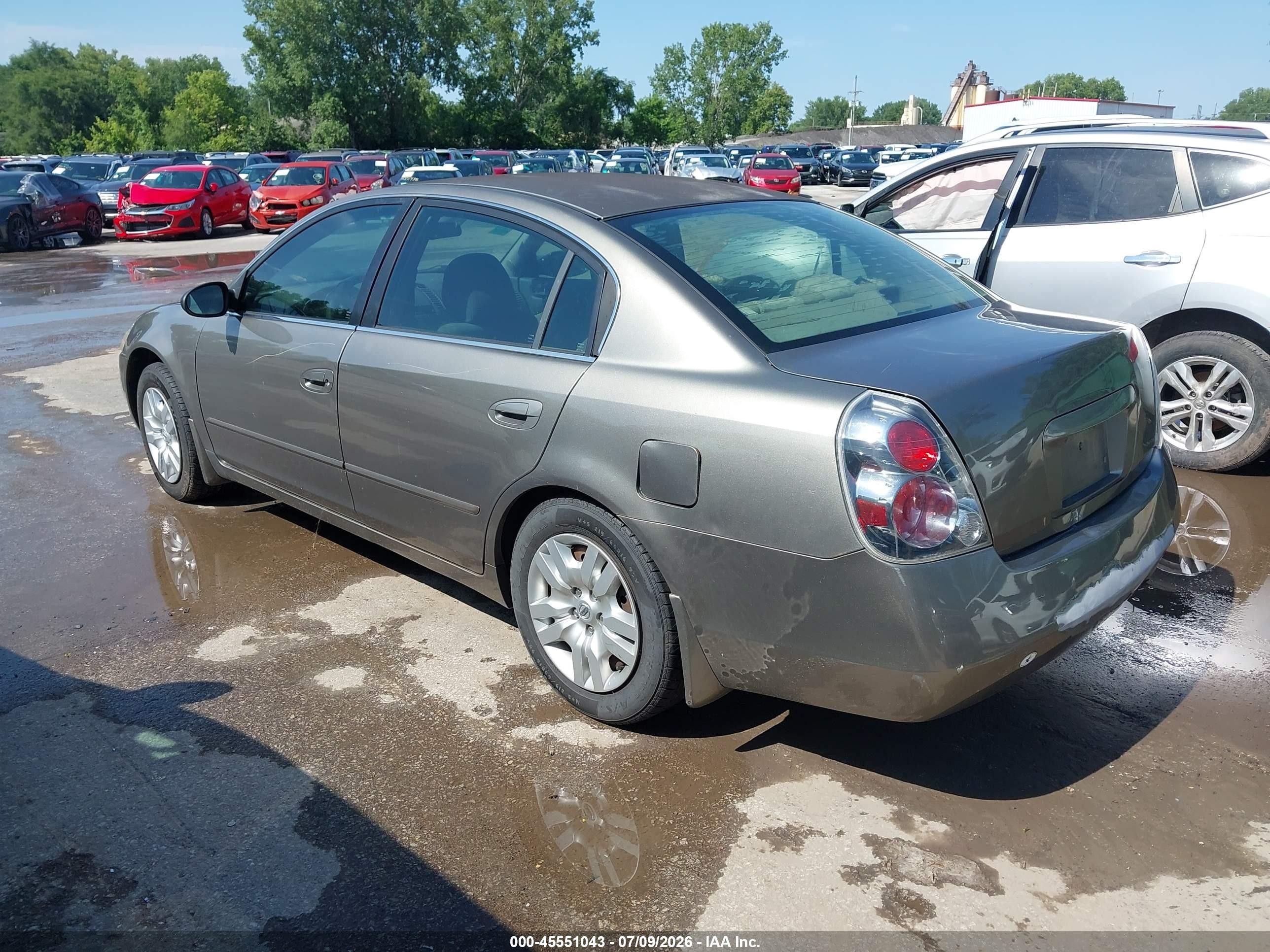 2006 Nissan Altima 2.5 S Gray vin: 1N4AL11D76N322185