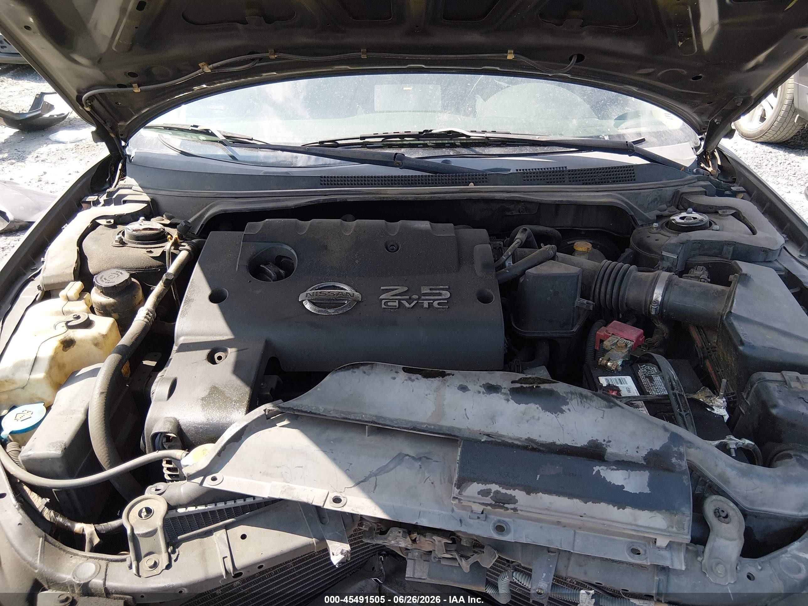 2006 Nissan Altima 2.5 S Gray vin: 1N4AL11D76N349841