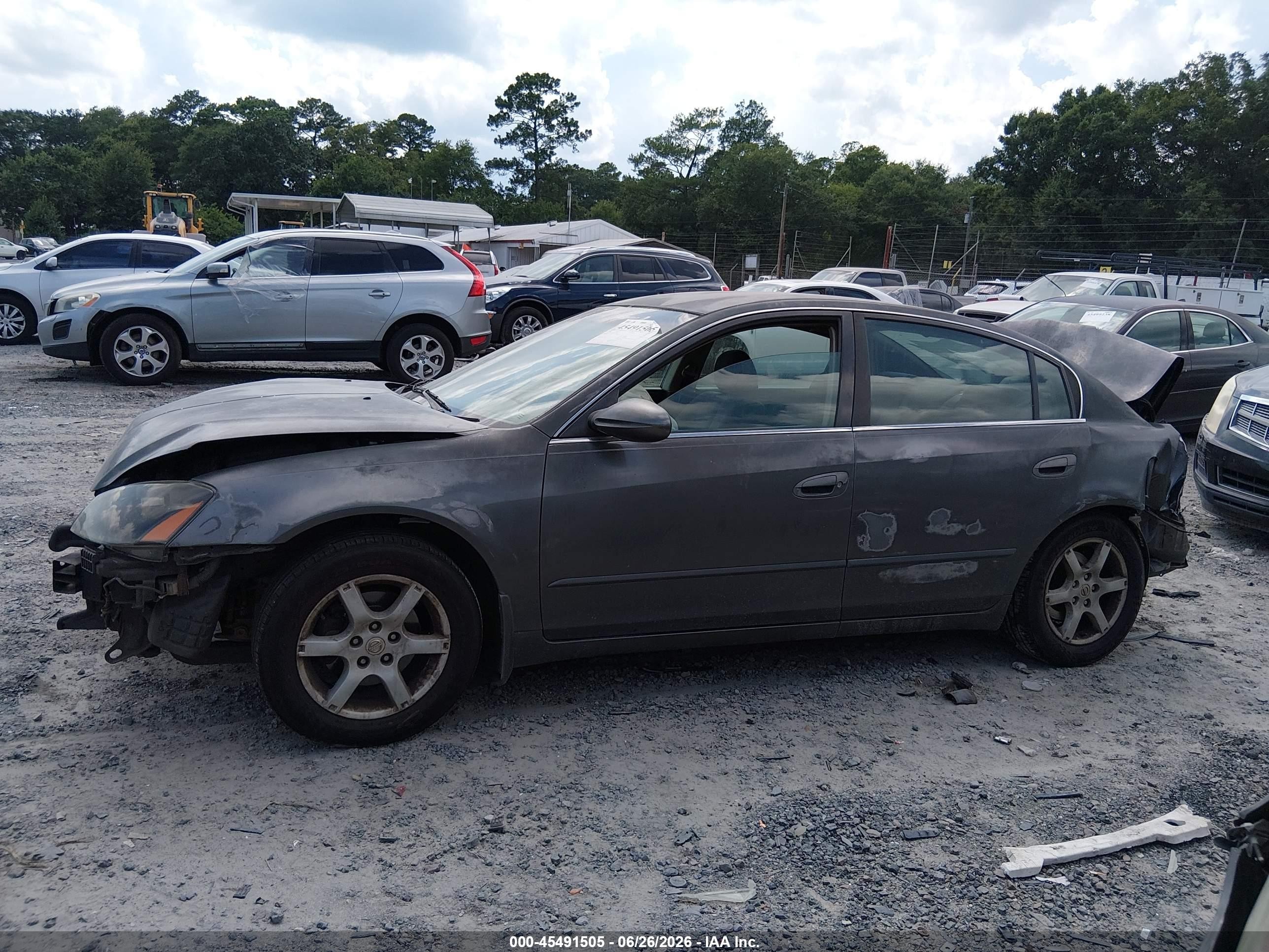 2006 Nissan Altima 2.5 S Gray vin: 1N4AL11D76N349841