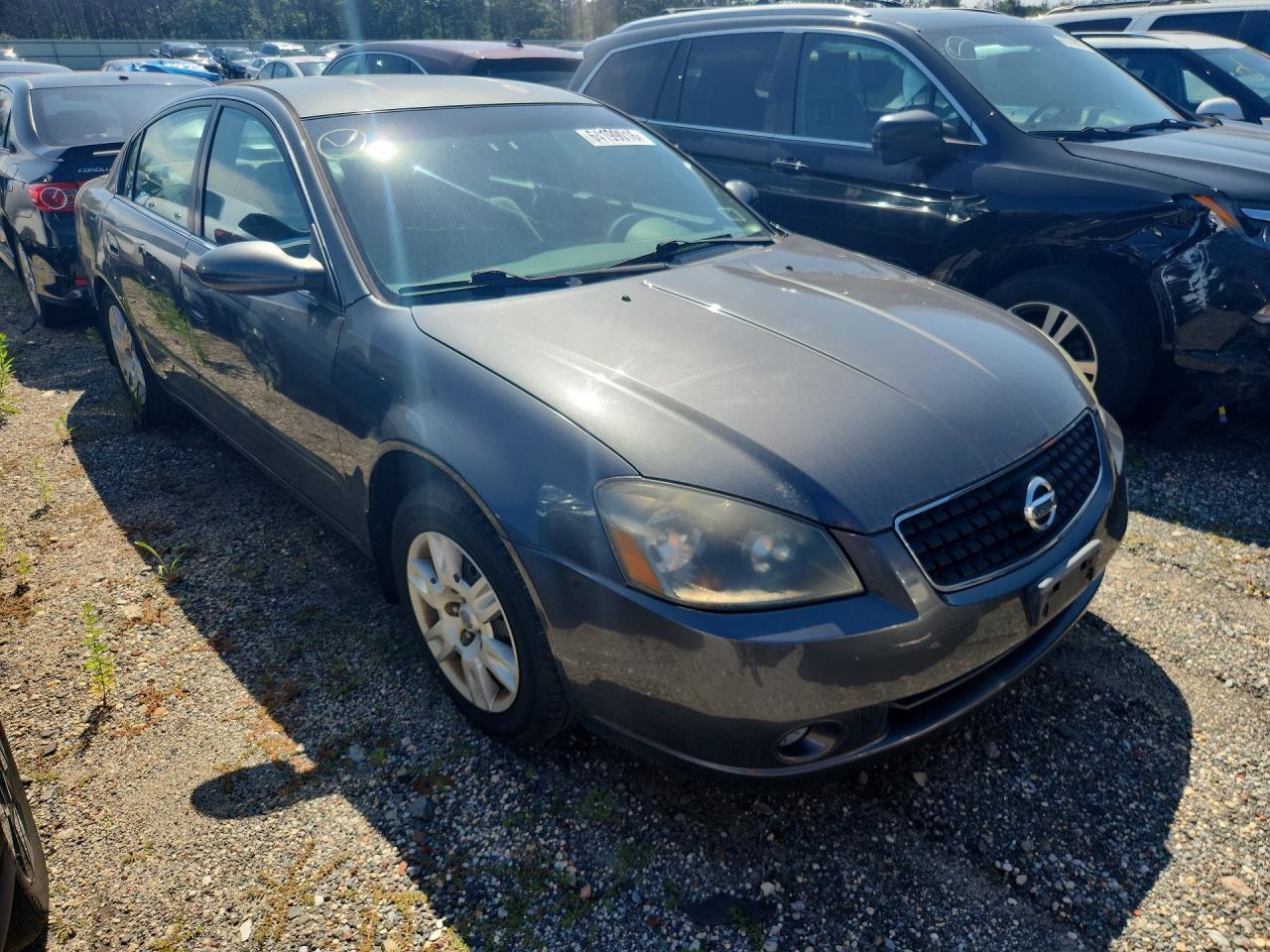 2006 Nissan Altima 2.5 Gray vin: 1N4AL11D76N361231