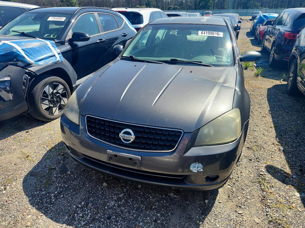 2006 Nissan Altima 2.5 Gray vin: 1N4AL11D76N361231