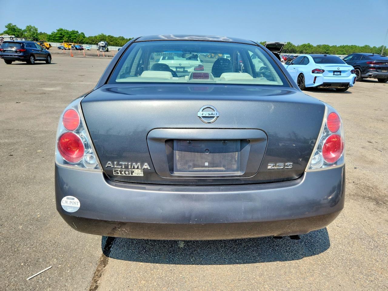 2006 Nissan Altima 2.5 Gray vin: 1N4AL11D76N361231