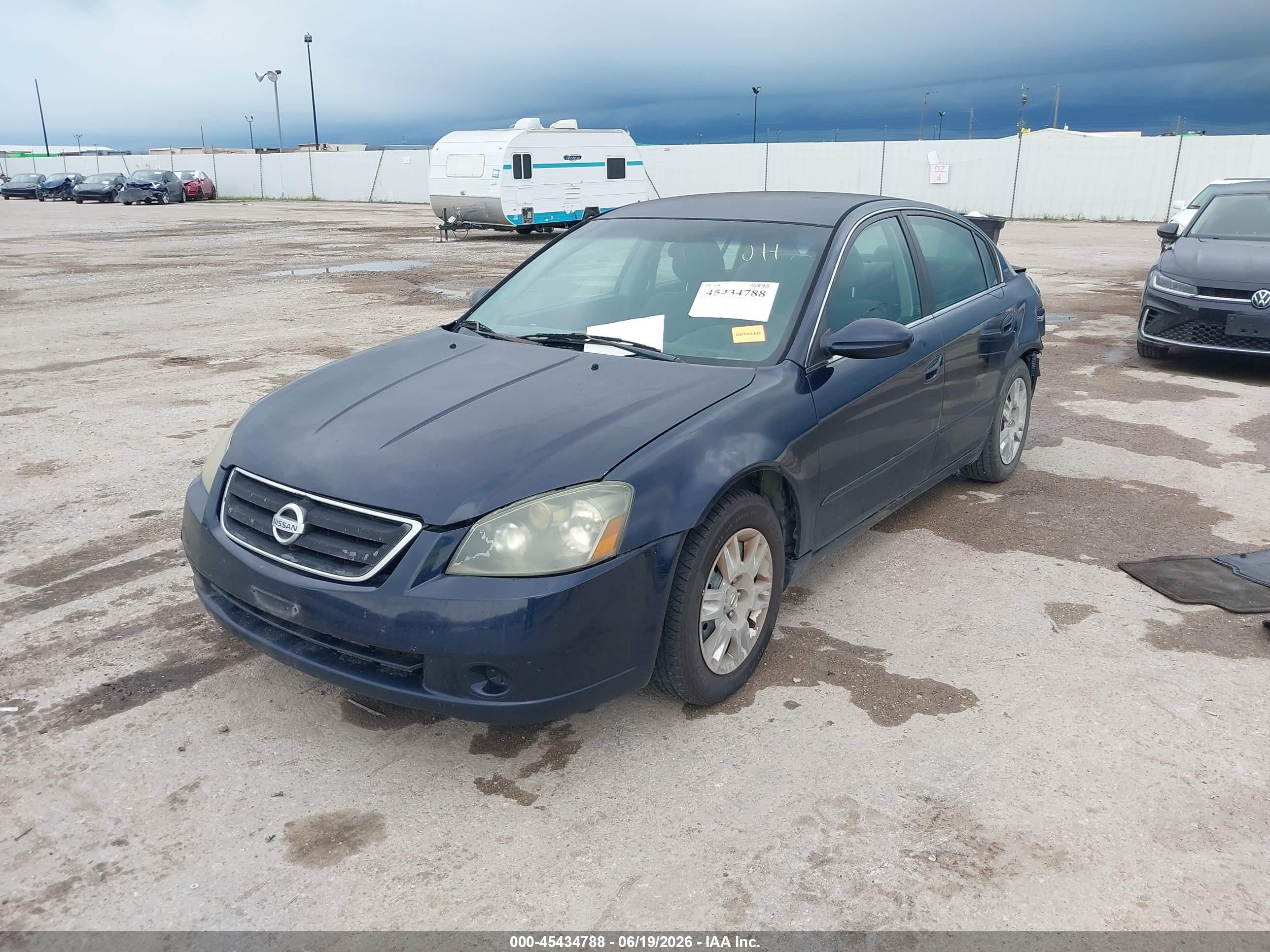 2006 Nissan Altima 2.5 S Blue vin: 1N4AL11D76N368308