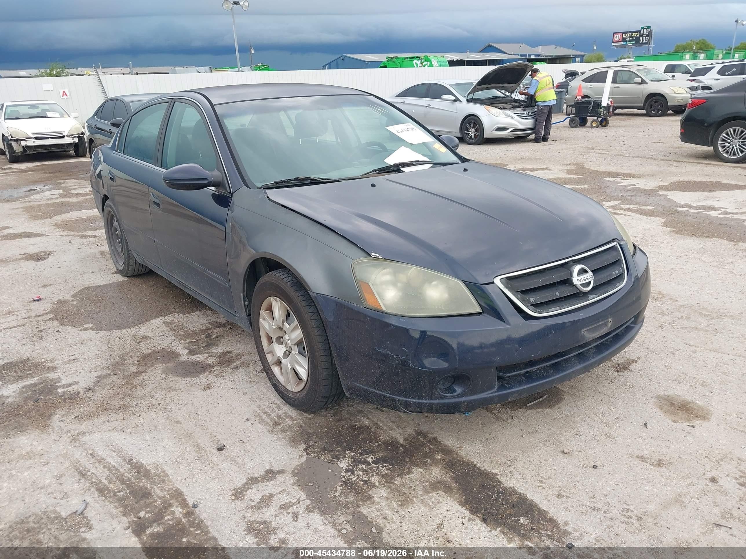 2006 Nissan Altima 2.5 S Blue vin: 1N4AL11D76N368308