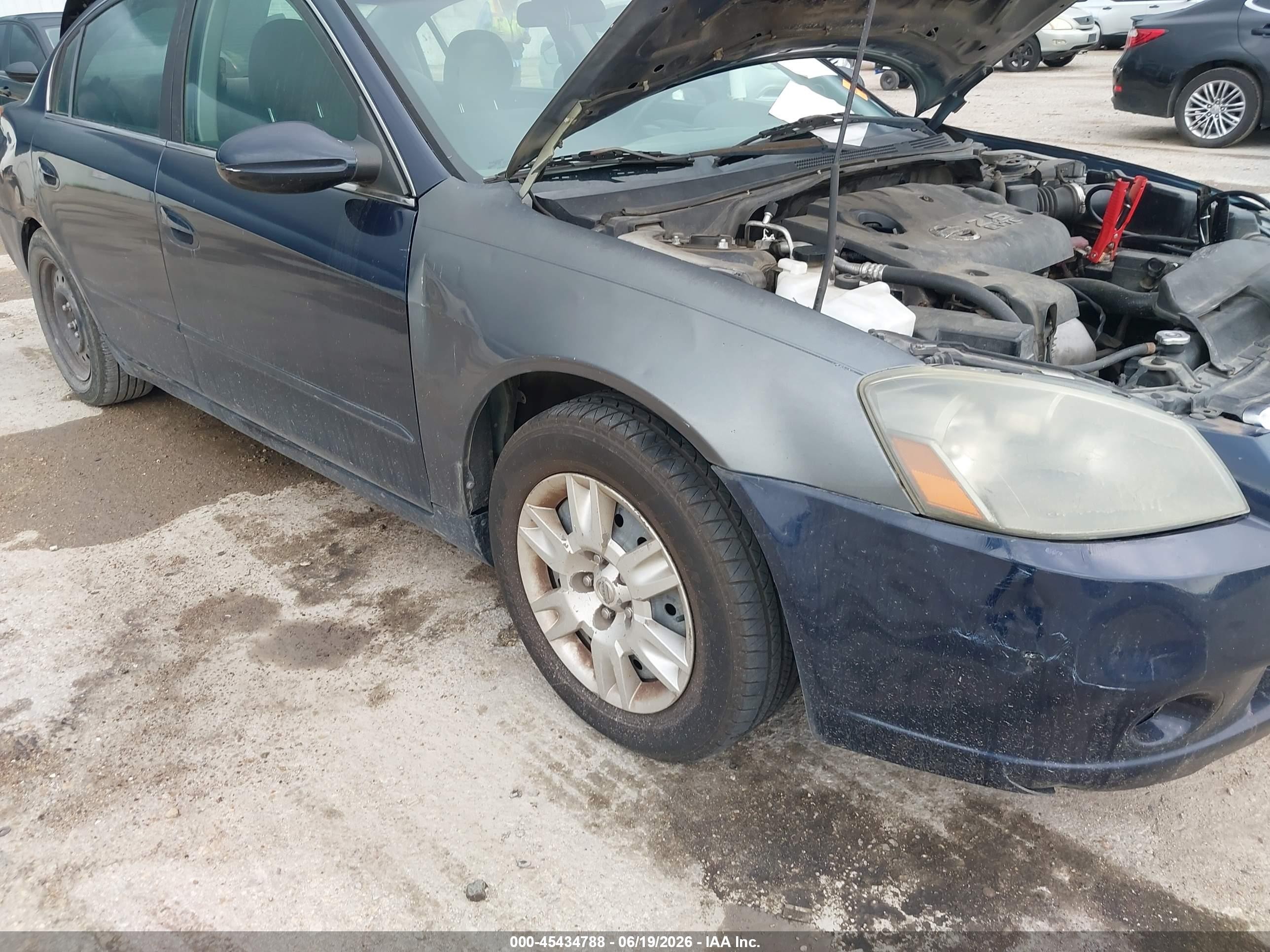 2006 Nissan Altima 2.5 S Blue vin: 1N4AL11D76N368308