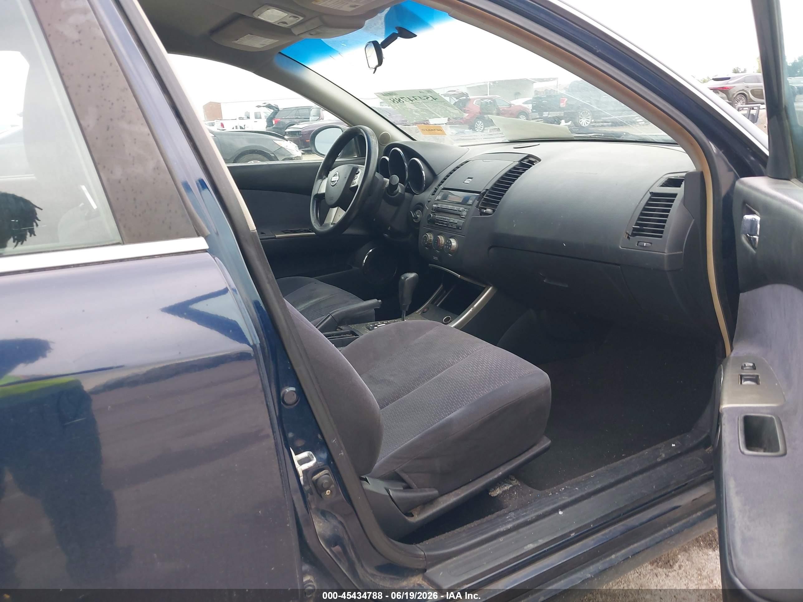 2006 Nissan Altima 2.5 S Blue vin: 1N4AL11D76N368308
