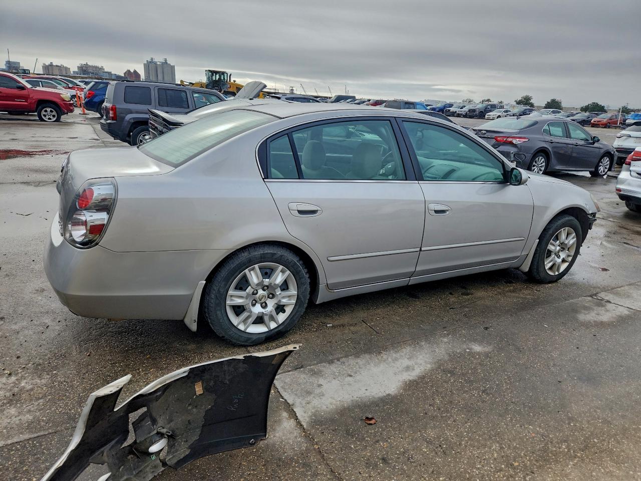 2006 Nissan Altima S Silver vin: 1N4AL11D76N384637