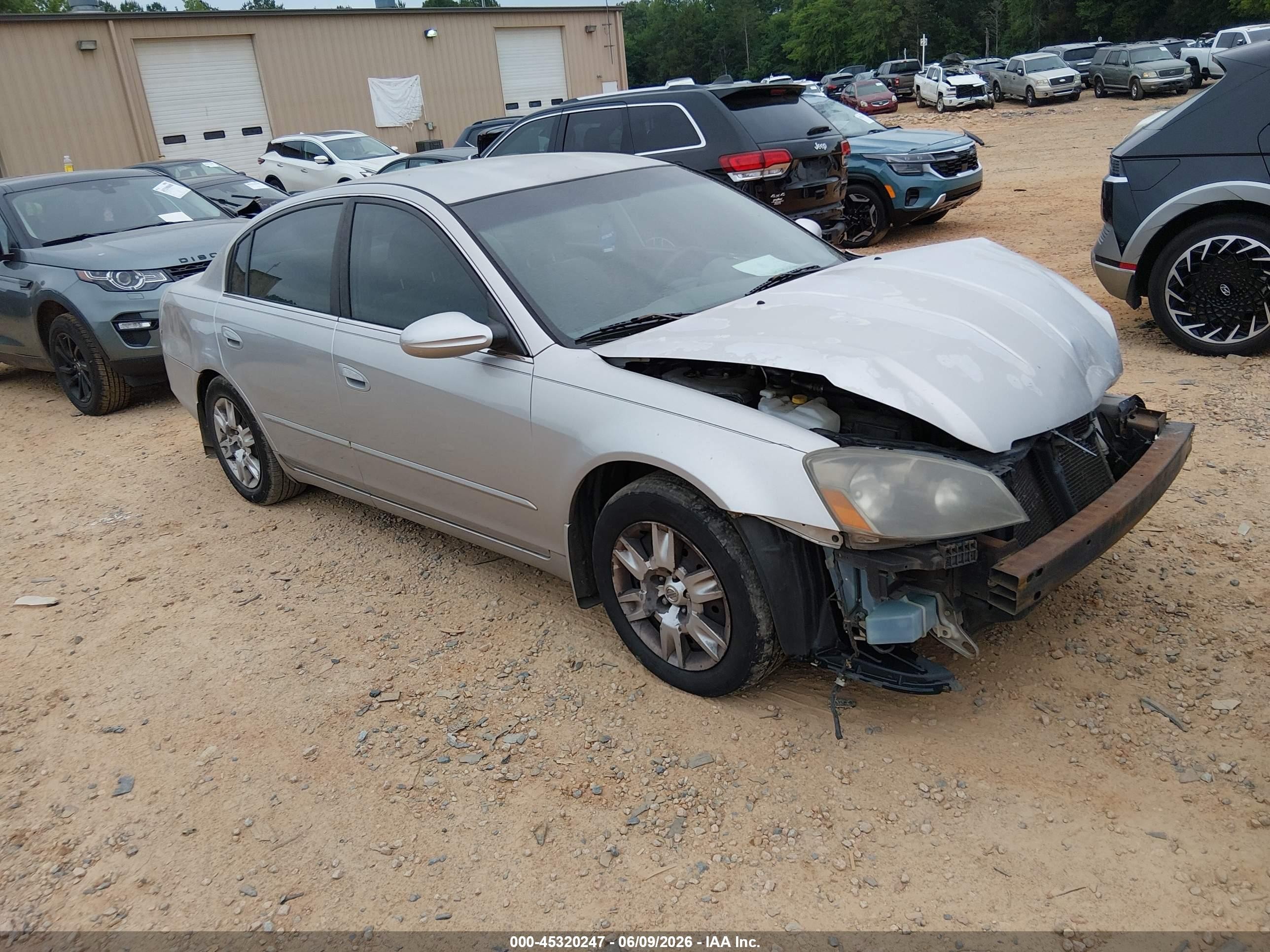 2006 Nissan Altima 2.5 S Silver vin: 1N4AL11D76N396898